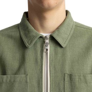 Revolution Langarmhemd Overshirt zip Cotton