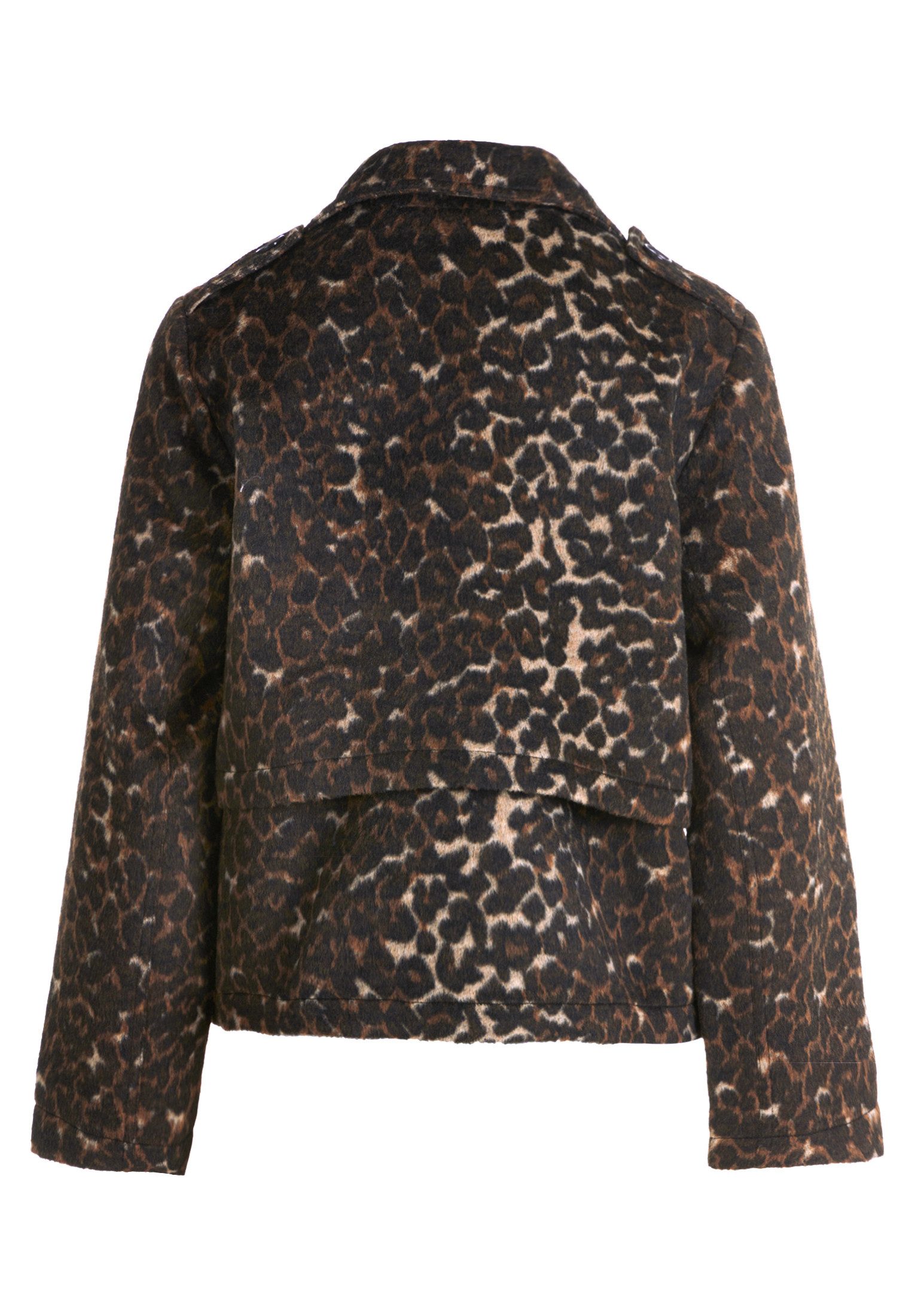 Cartoon Kurzblazer Damen mit Taschen