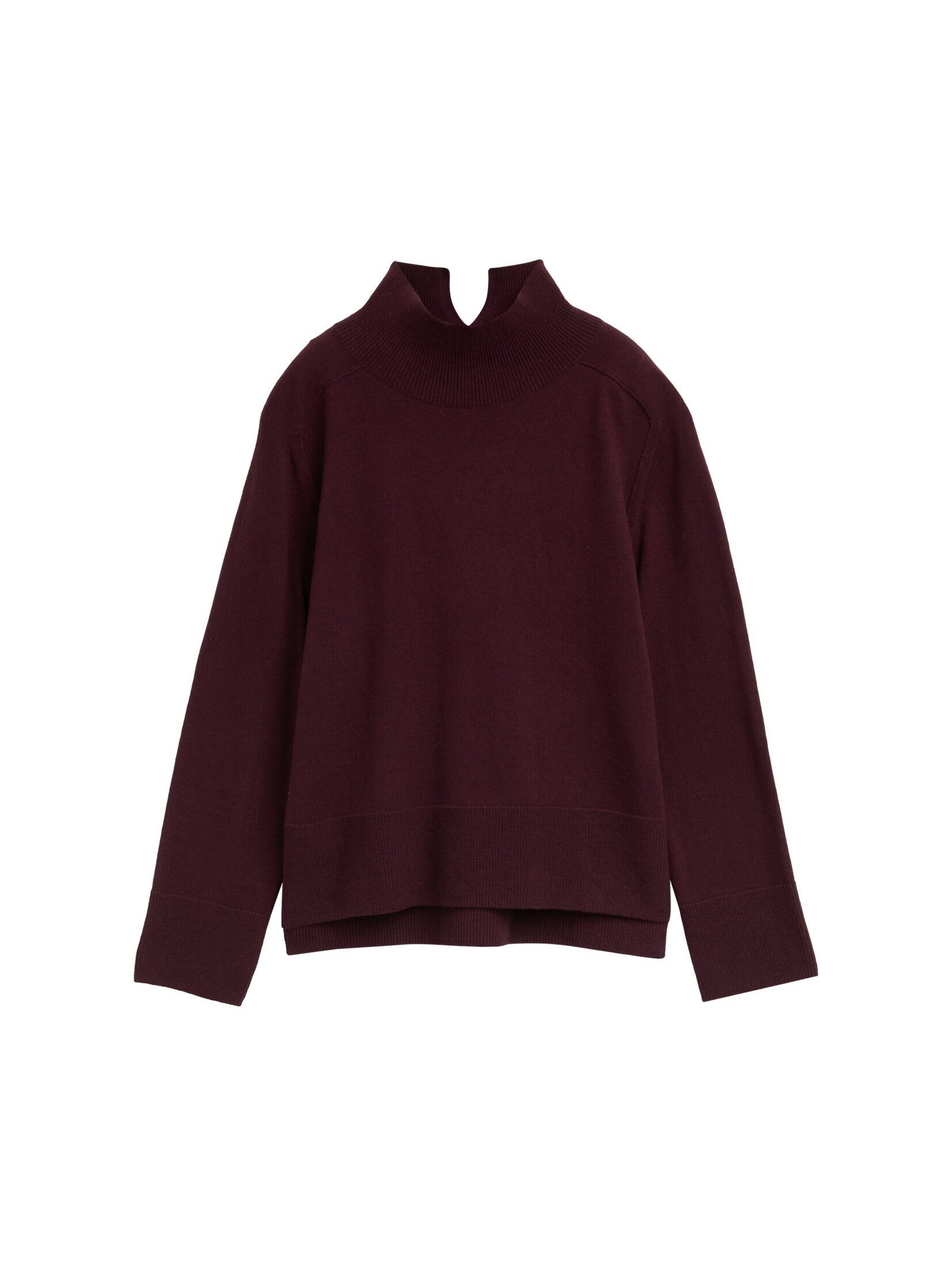 TOM TAILOR Strickpullover Strickpullover mit Stehkragen günstig online kaufen