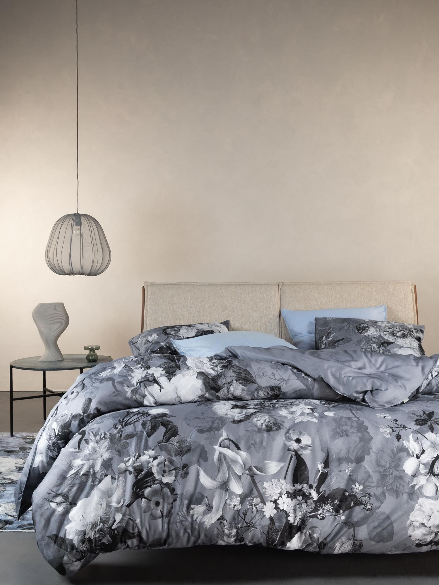 Essenza Bettwäsche Floor, Satin, 3 teilig, mit floralem Muster günstig online kaufen