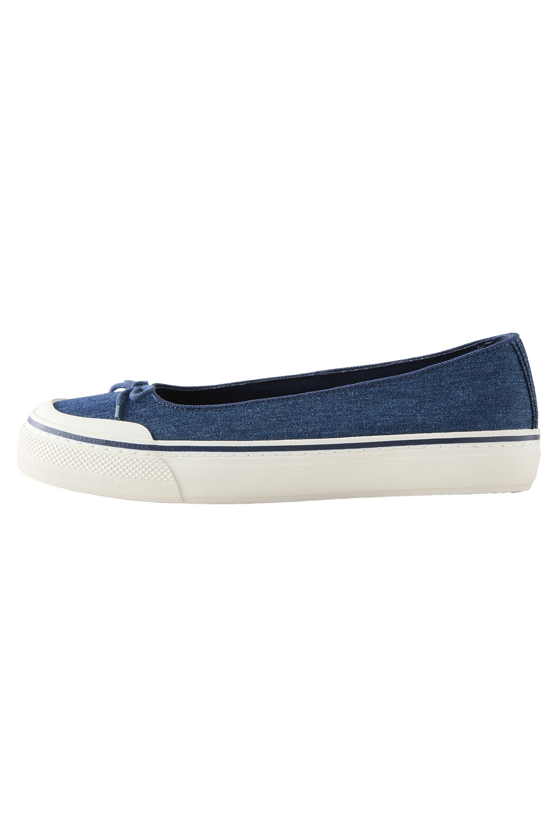Next Forever Comfort® flache Canvas-Ballerinas Ballerina
