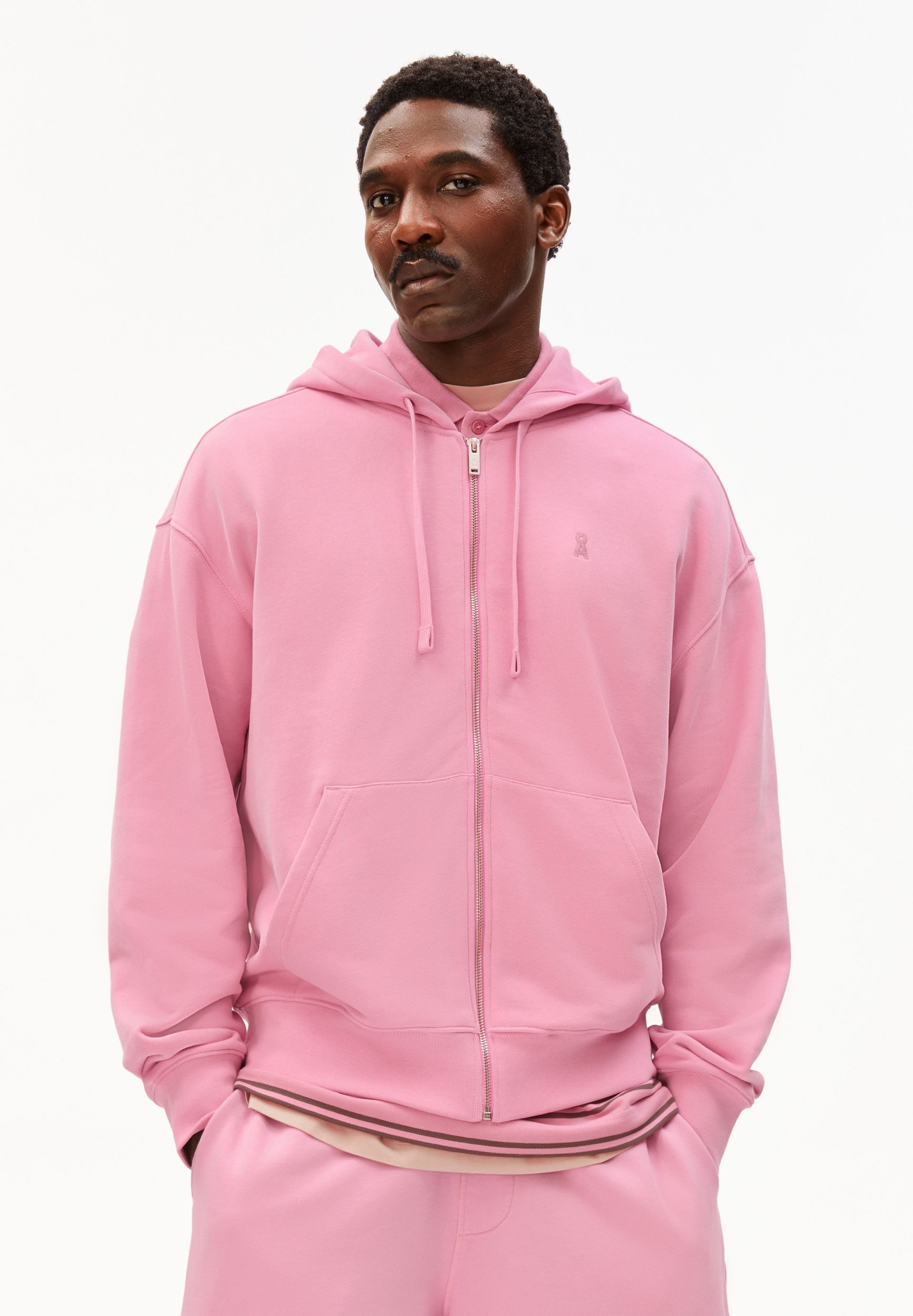 Armedangels Sweatjacke SAROMIAAN LOOP Sweatjacke aus 100% Bio-Baumwolle (1-tlg., Relaxed Fit)