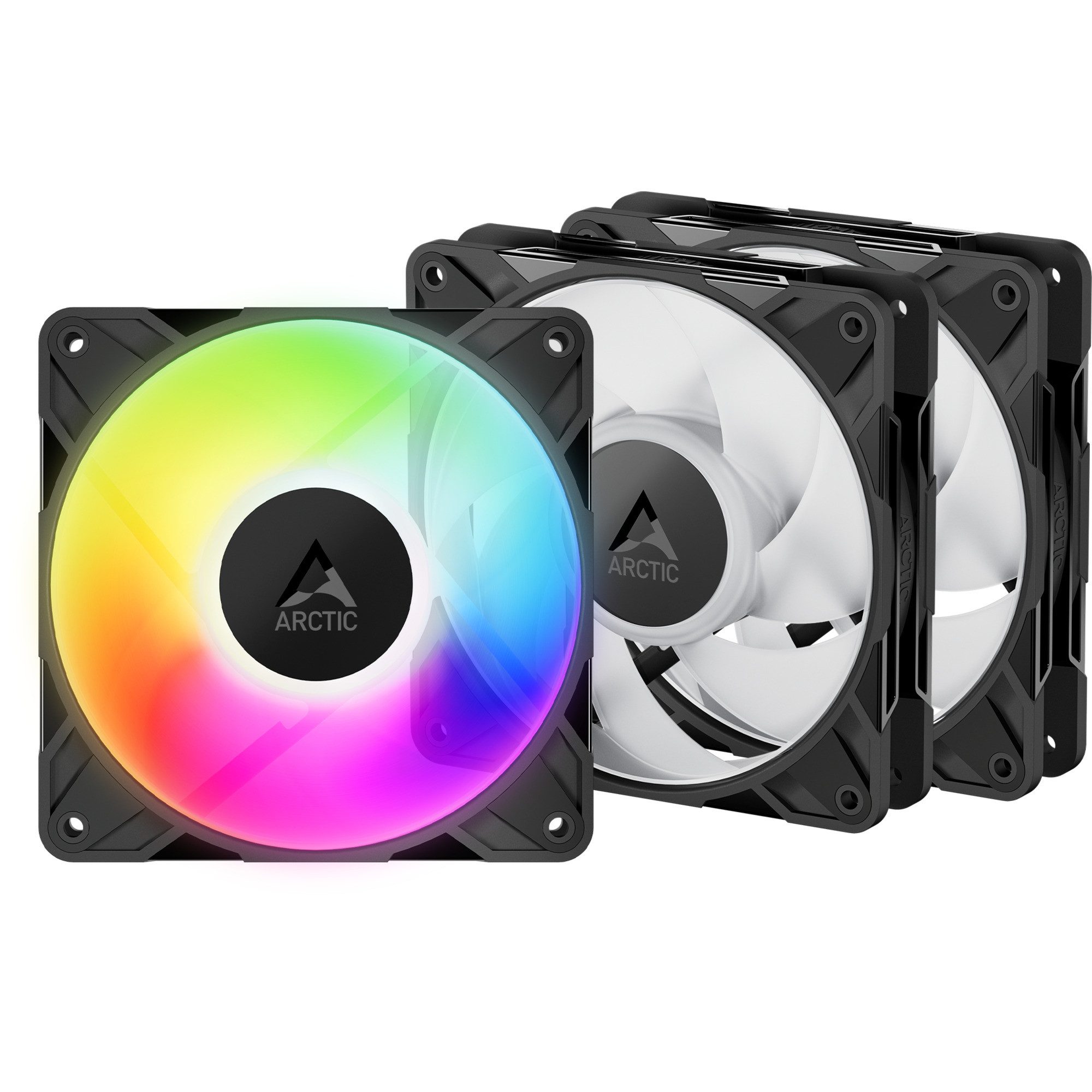 Arctic Gehäuselüfter ARCTIC P12 Pro A-RGB LN, Gehäuselüfter, (3er Pack)