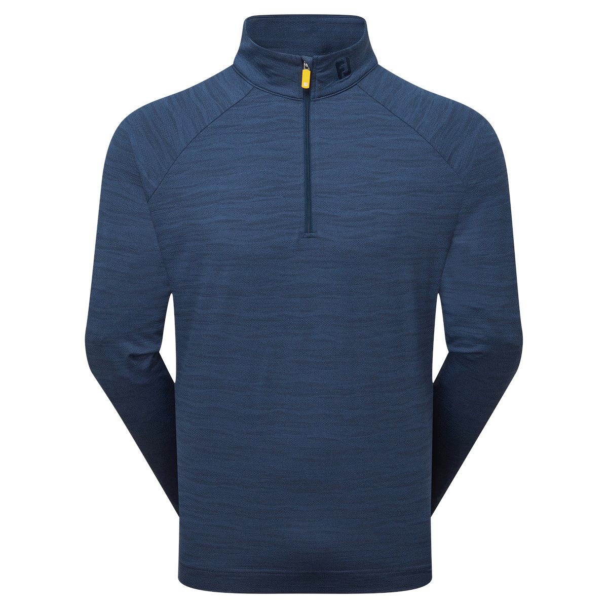 FOOTJOY Longsweatshirt FootJoy Golf Layer Wave Jacquard Chill-Out Navy Herren