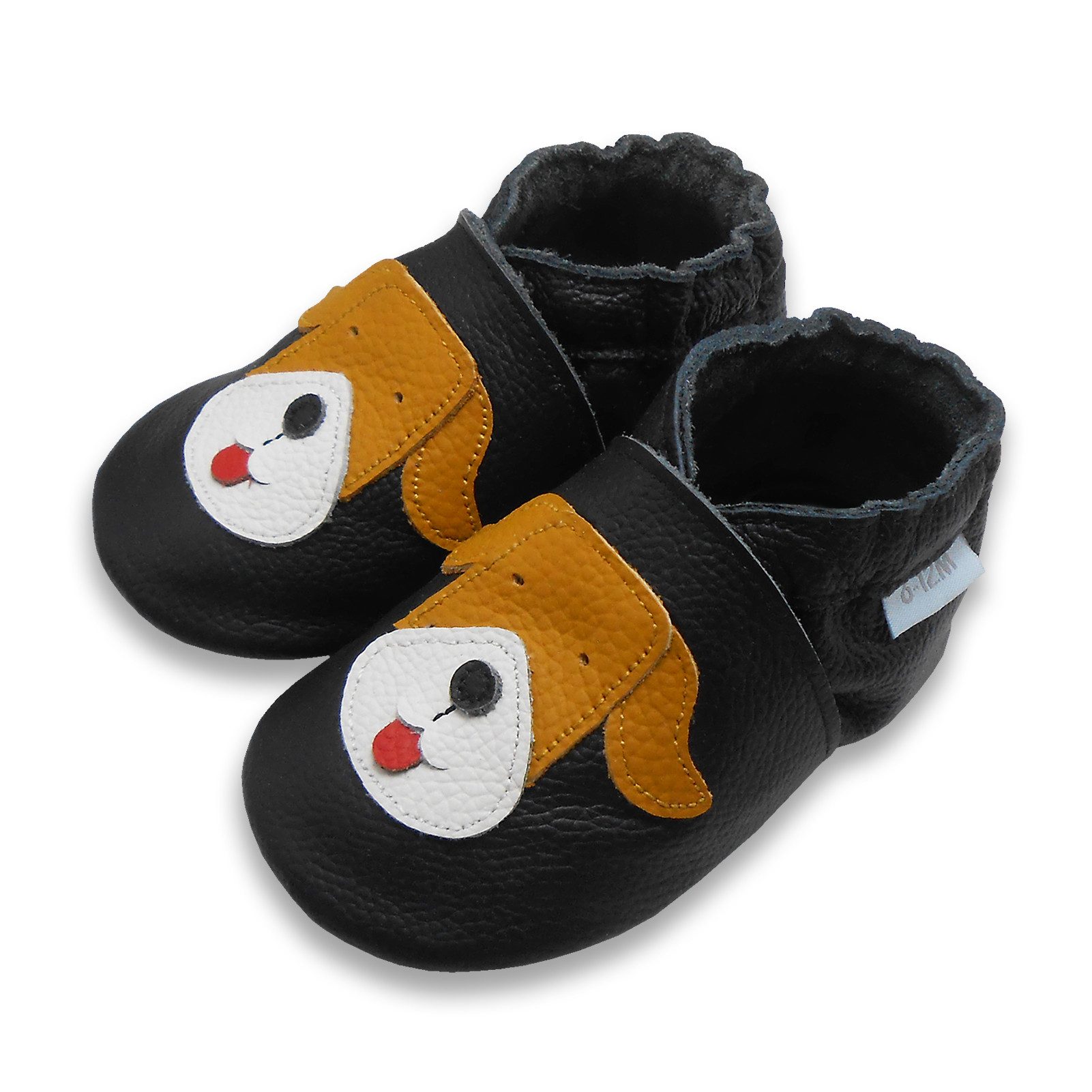 Basrakids Baby Leder Lauflernschuhe rutschfest Hausschuhe Krabbelschuh
