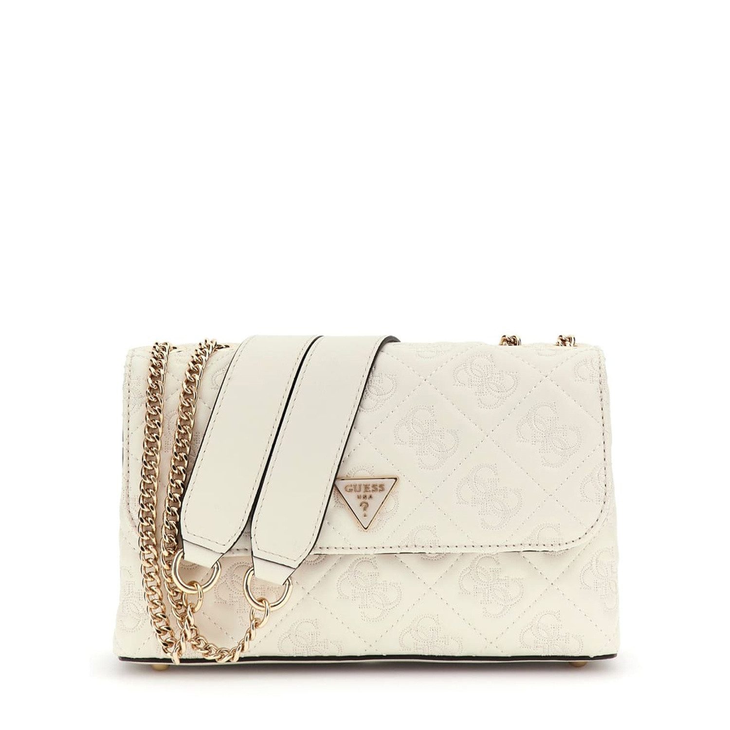 Guess Umhängetasche GUESS Schultertasche Adelasia off white (1, 1-tlg., 1) günstig online kaufen