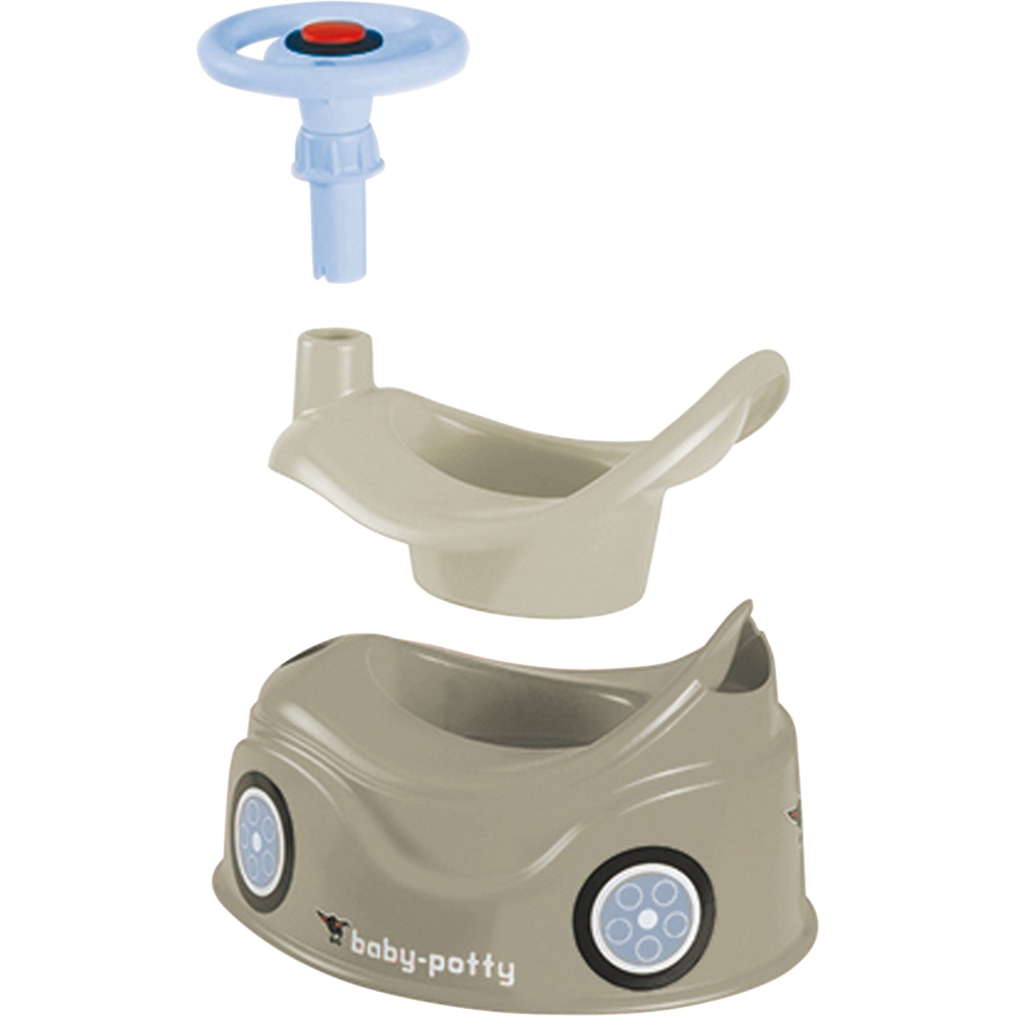 BIG Töpfchen BIG Baby-Potty Grau, Töpfchen