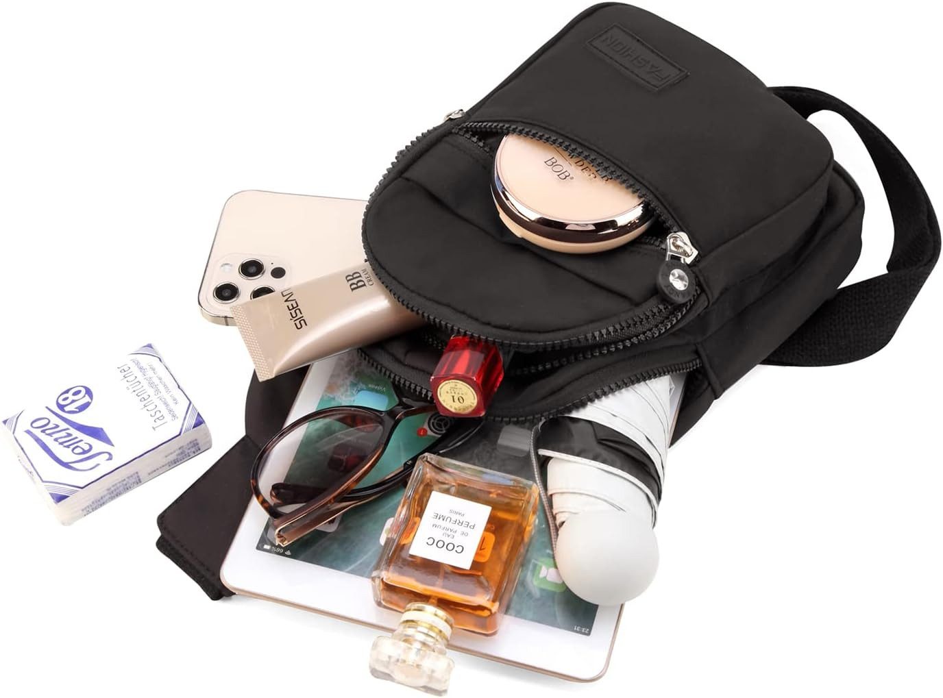 MODFU Schultertasche Brusttasche Sling Schulter Rucksack günstig online kaufen
