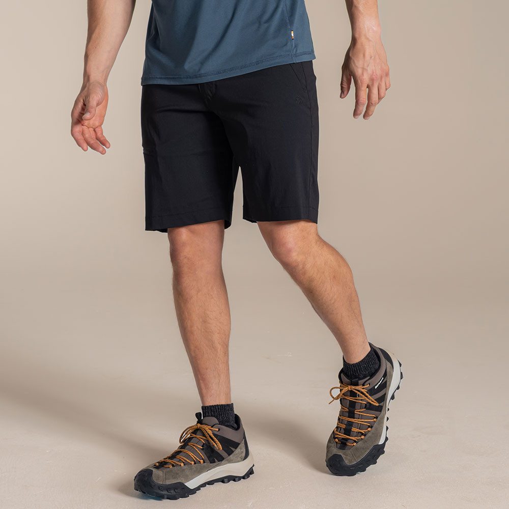 Craghoppers Softshellhose Craghoppers - KIWI Pro III Herren Outdoor Shorts (23cm) schwarz