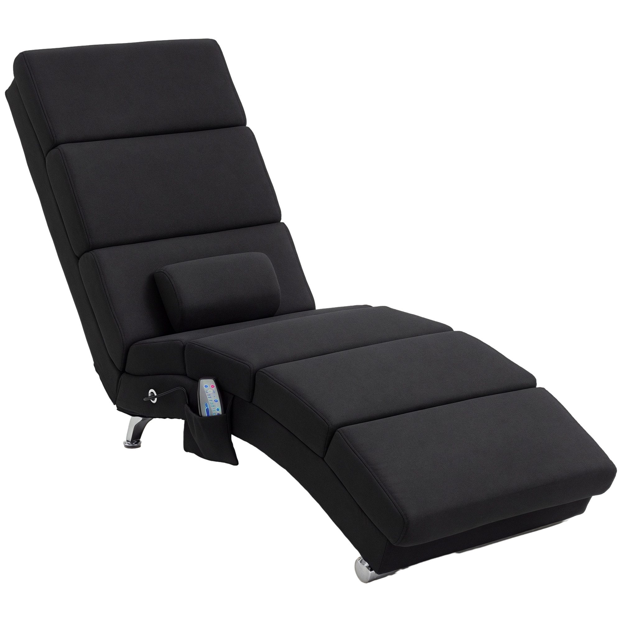 HOMCOM Massagesessel Relaxsessel TV Sessel mit Liegefunktion Massage Wärmefunktion (Relaxsessel, 1-St., Elektrisch Fernsehsessel), TV Sessel mit Lendenkissen Se – Bild 2 von 5