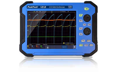 PeakTech Spannungsprüfer PeakTech P 1212: 100 MHz / 4 CH, 1 GS/s Tablet Touchscreen Oszilloskop