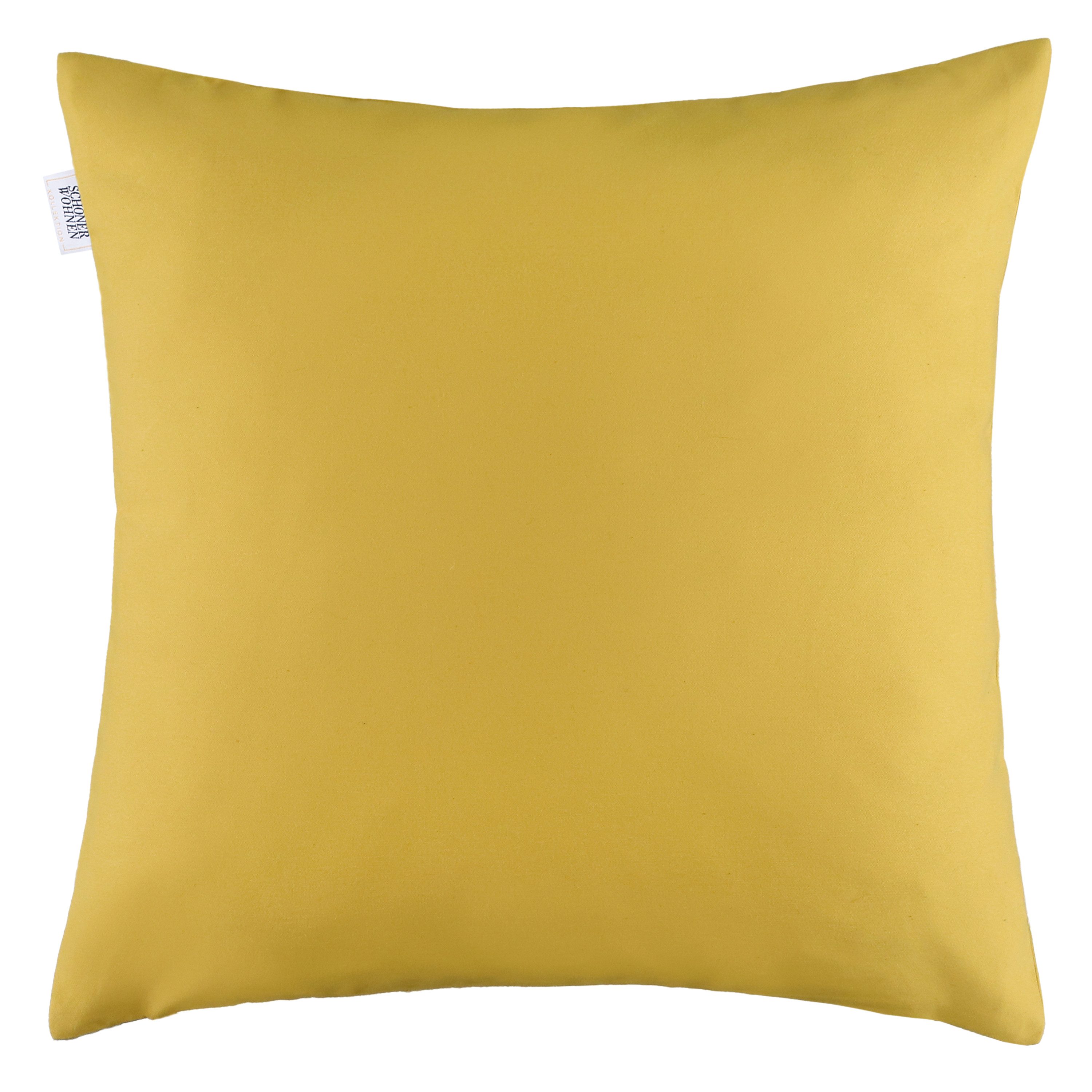 SCHÖNER WOHNEN-Kollektion Dekokissen Fleur, bestickt, mit hohem Baumwollant günstig online kaufen