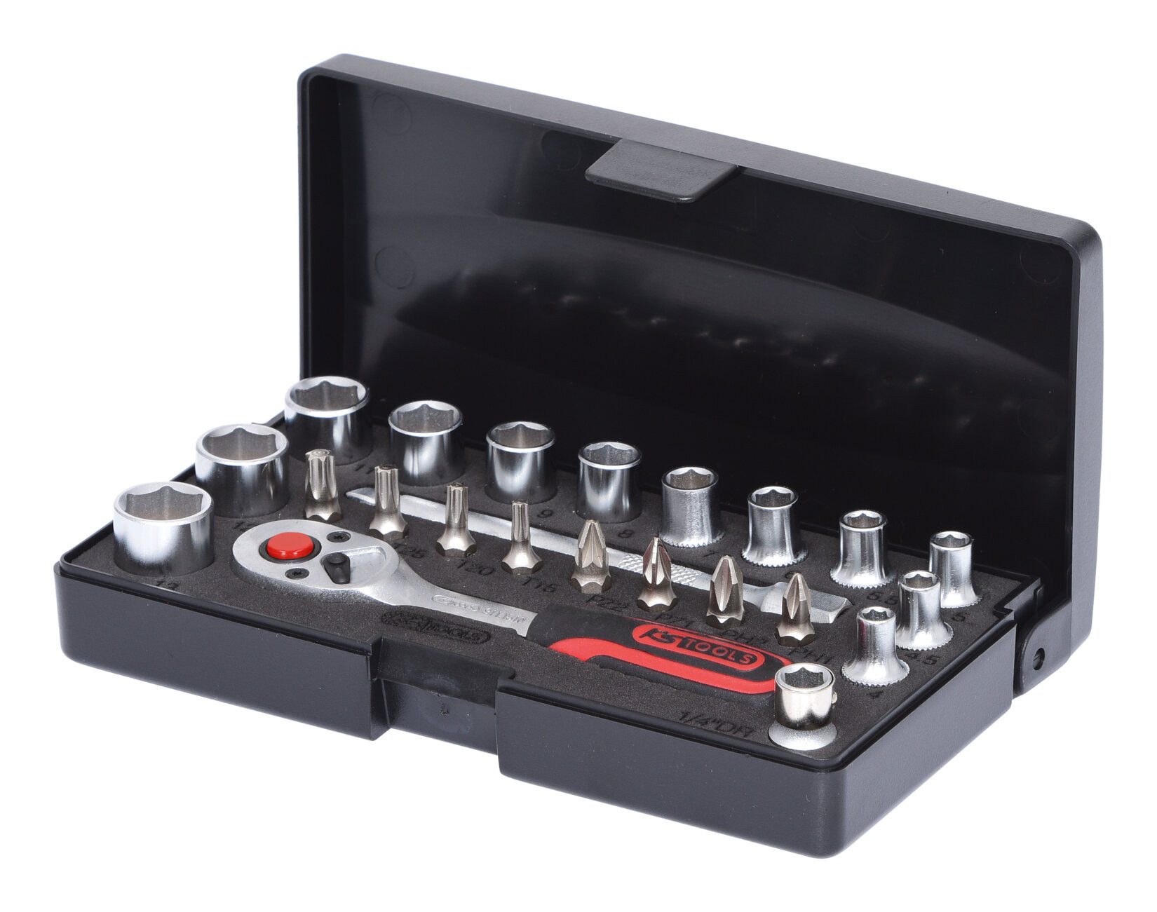 KS Tools Steckschlüssel (23 St), 1/4" Satz, 23-teilig