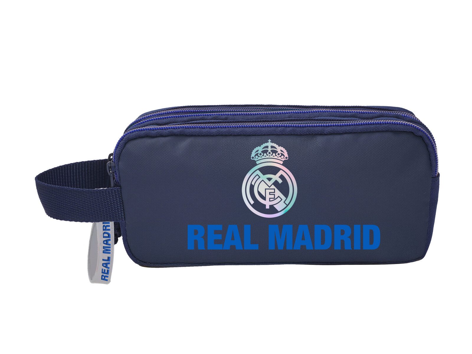 Real Madrid Federtasche Triple Federmäppchen Etui 3 Fächer Mäppchen