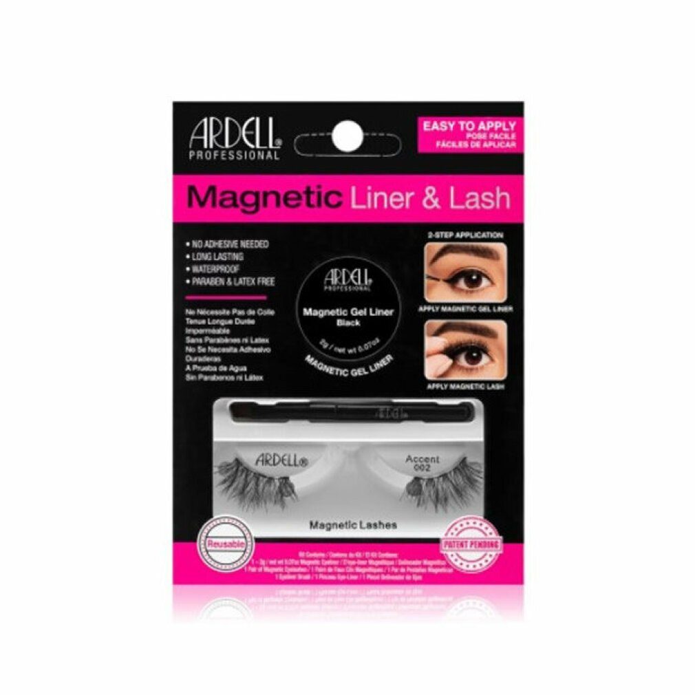 ARDELL Einzelwimpern Ardell Magnetic Liner & Lash False Eyelashes Accent 002