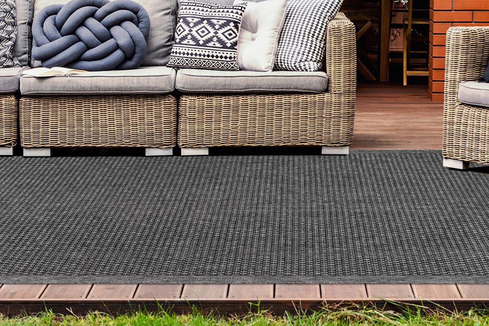 LALEE Läufer Sunset 607, rechteckig, Höhe: 5 mm, In- und Outdoor geeignet, pflegeleicht, Wohnzimmer