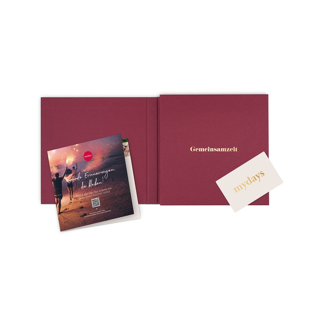 mydays Erlebnisgutschein Geschenkbox Zur Hochzeit, Eine grosse Auswahl an romantischen Erlebnissen fuer das Brautpaar