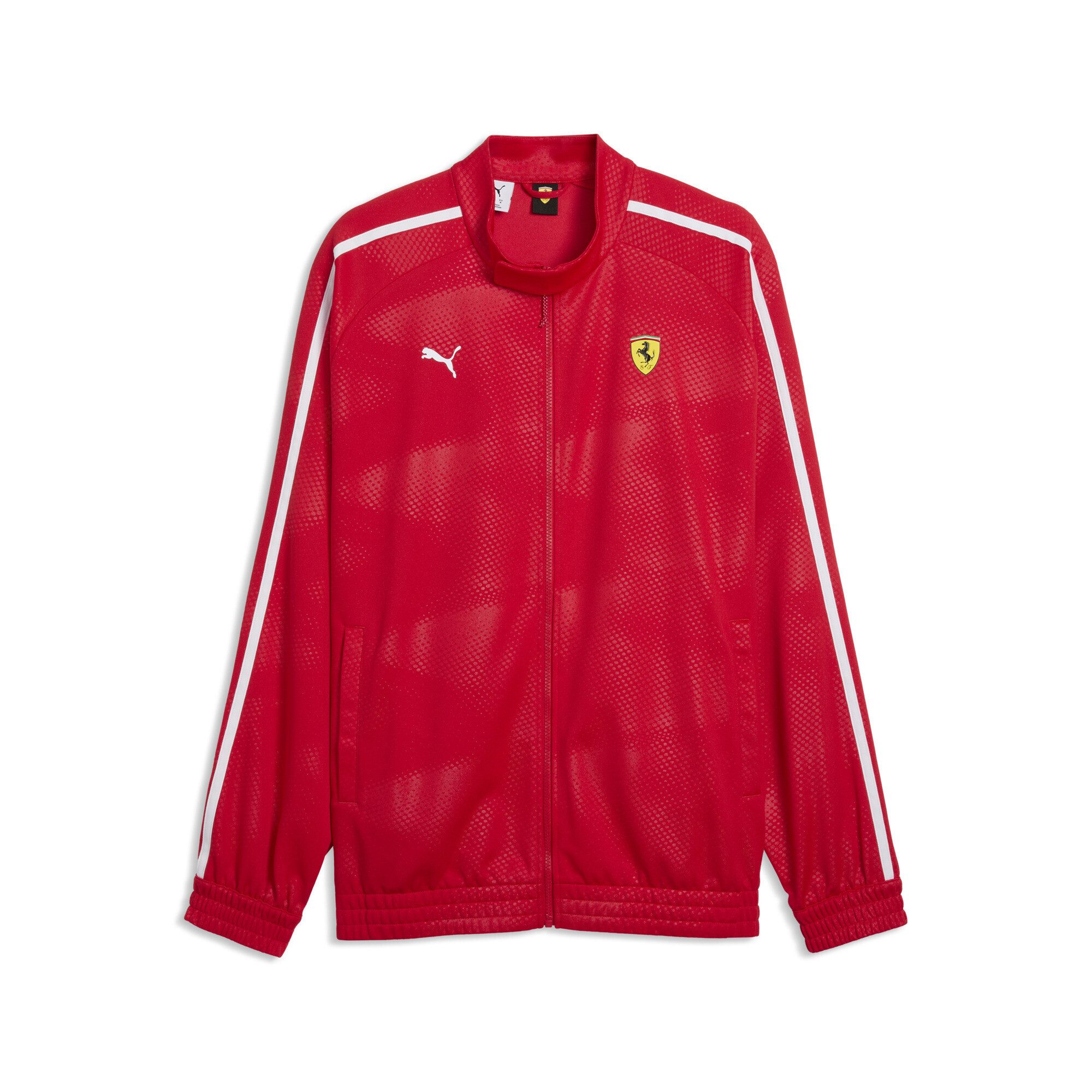 PUMA Sweatjacke Scuderia Ferrari T7 Oversized Trainingsjacke Herren
