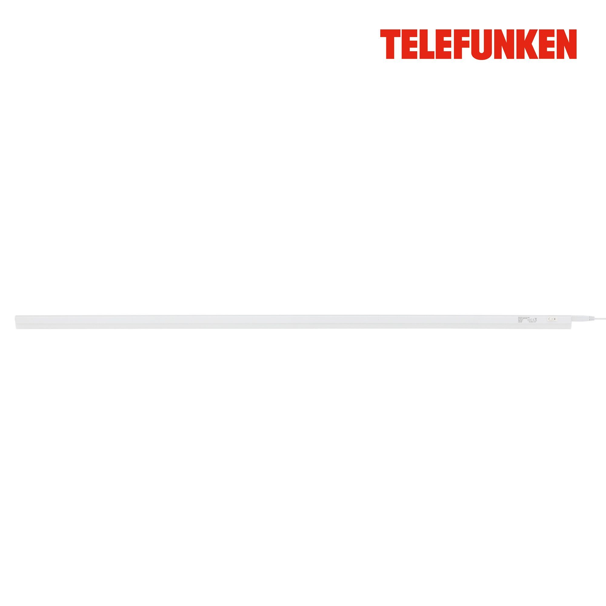 Telefunken LED Unterbauleuchte 200406TF, 1400lm Unterbauleuchte Neutralweiß, verbaut, LED fest 4000K 117,3x2,2x3cm 14W