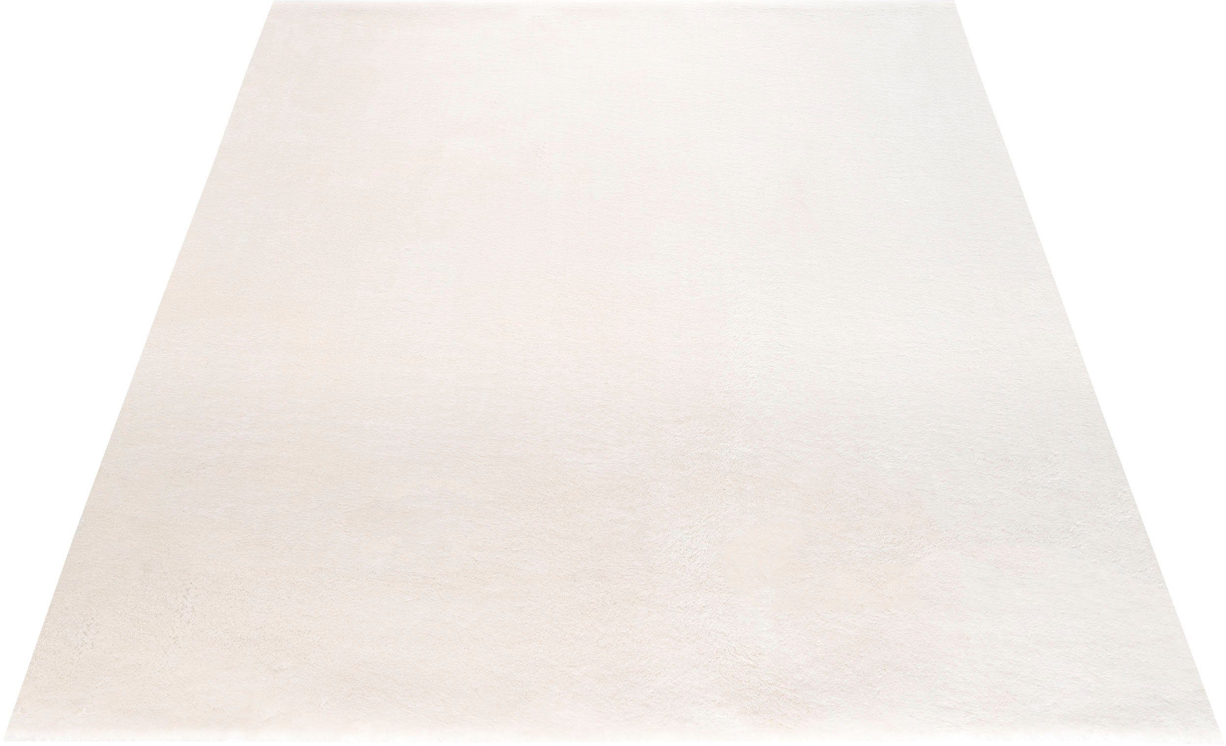 Hochflor-Teppich Soft, Sehrazat, rechteckig, Höhe: 25 mm, Kunstfell,  waschbar, kuschelweich, rutschhemmender Rücken