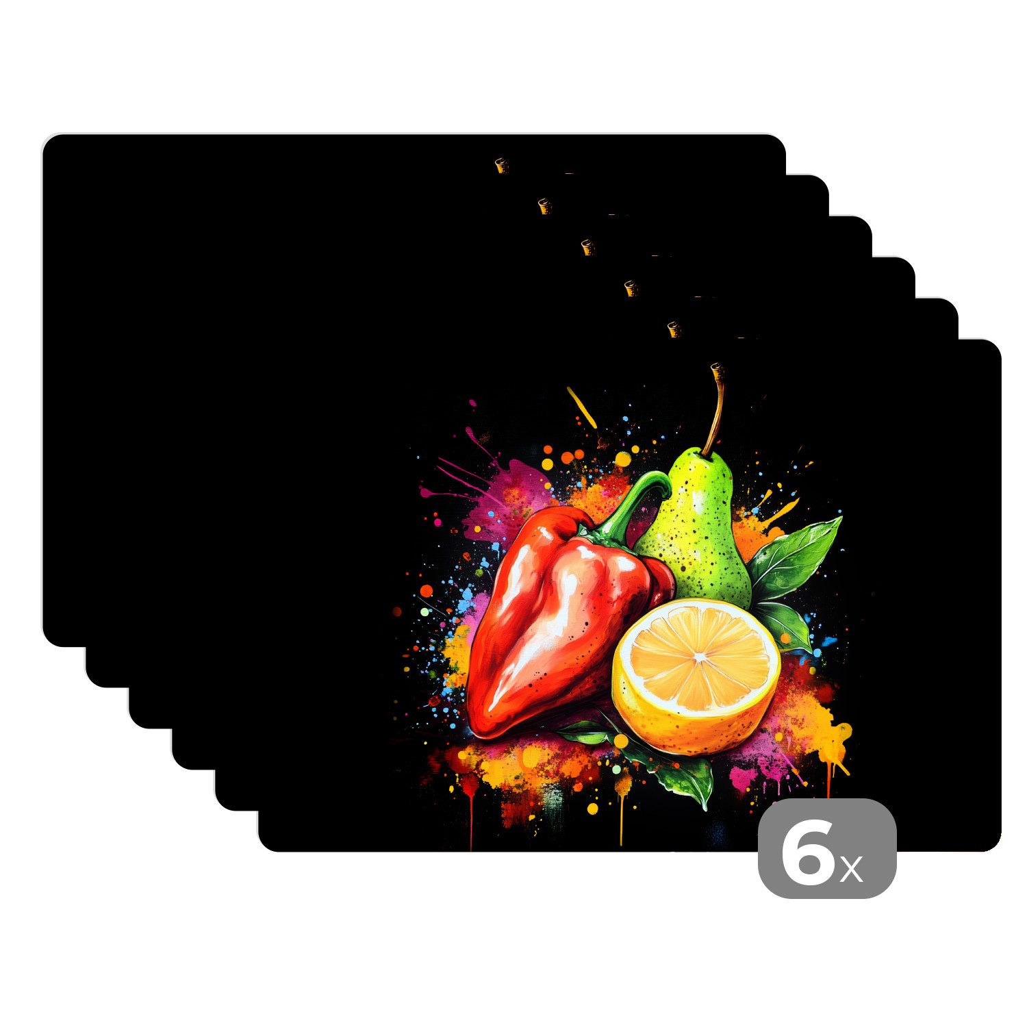 MuchoWow Platzset Paprika - Birne - günstig online kaufen
