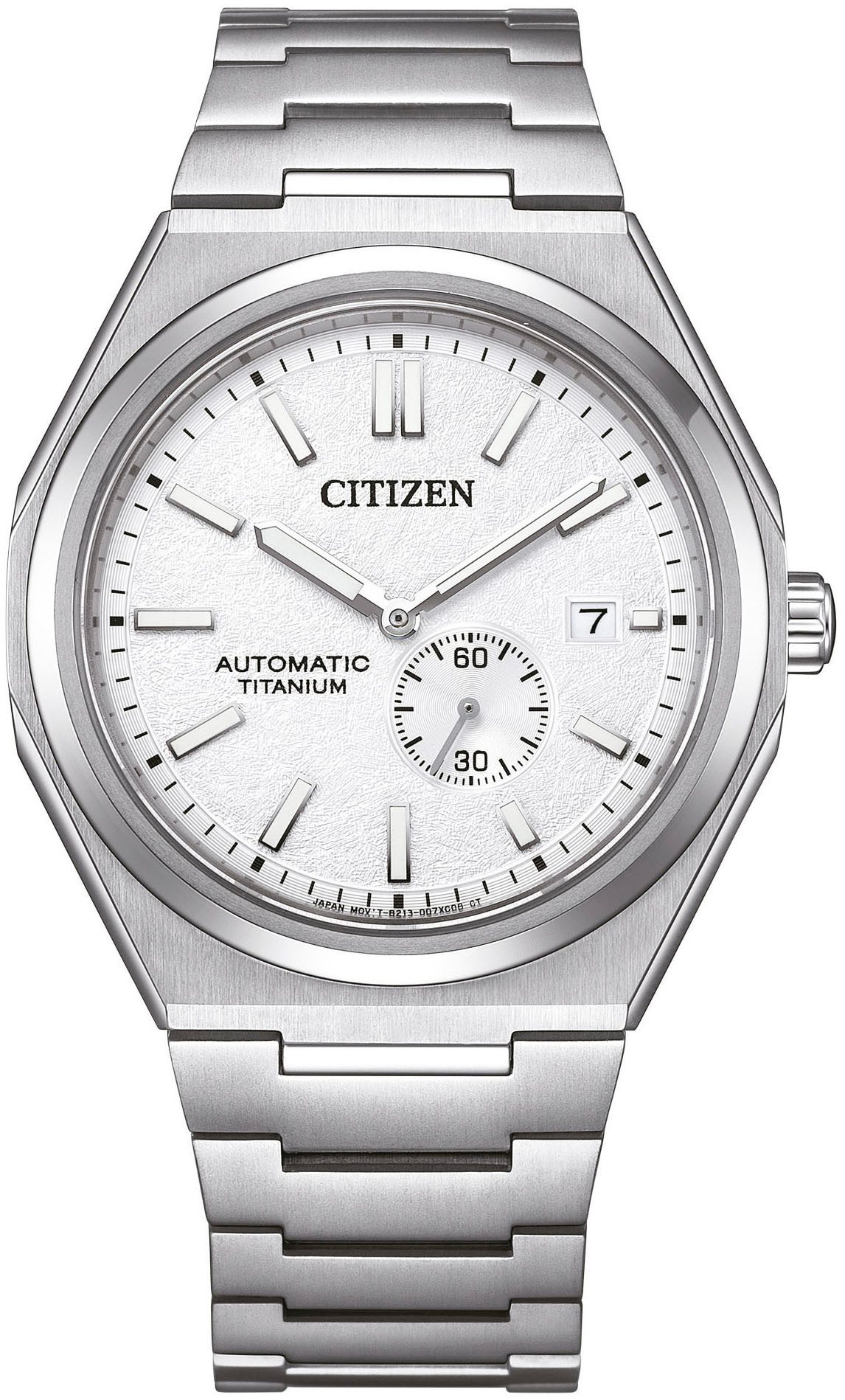 Citizen Automatikuhr, Armbanduhr, Herrenuhr, Damenuhr, Titan, Saphirglas,bis 10 bar wasserd.