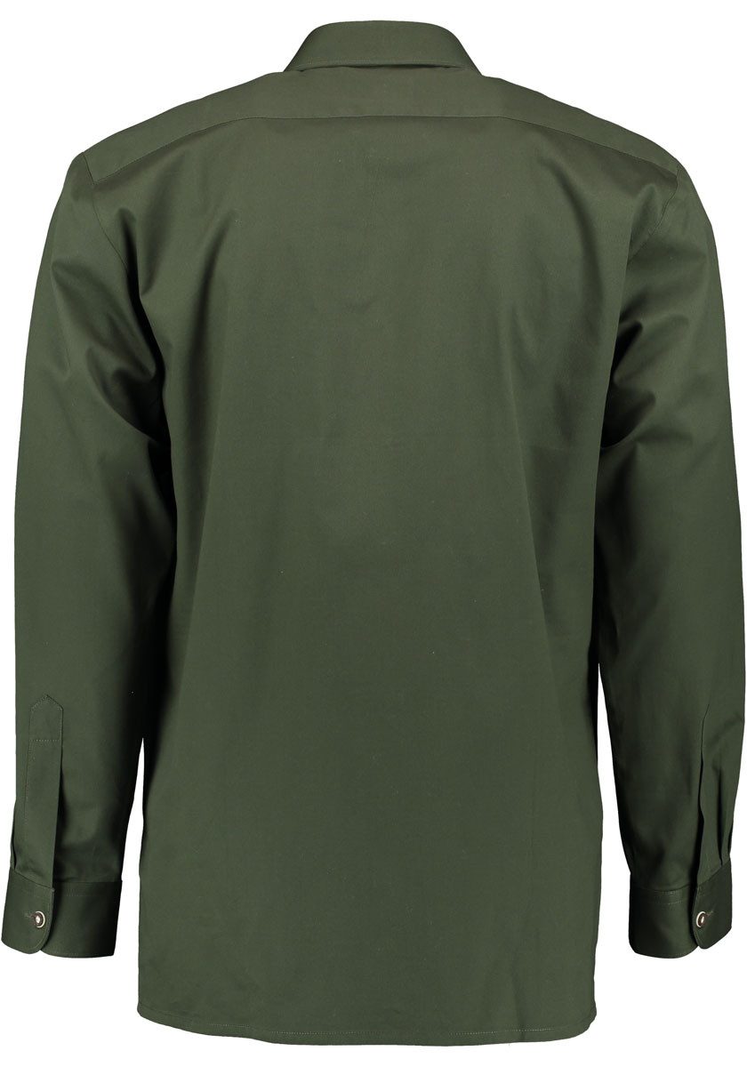 OS Trachten Outdoorhemd Slotu Herren Langarmhemd mit Hirsch-Stickerei auf B günstig online kaufen