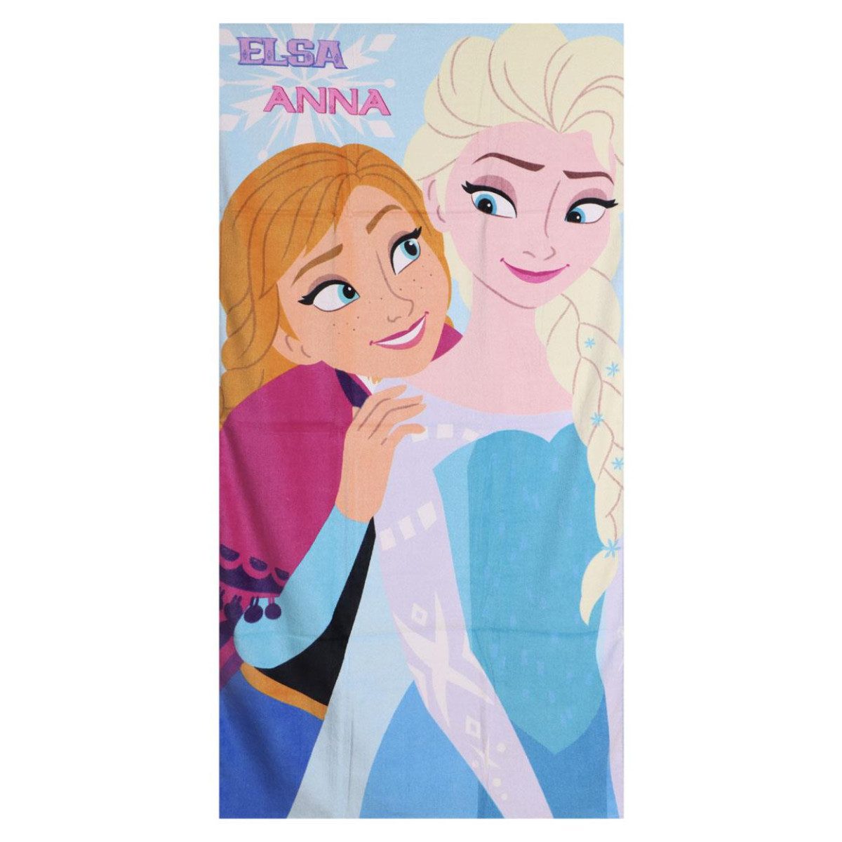 Disney Frozen Strandtuch Duschtuch Kinder 70 × 140 cm aus 100% Baumwolle 250 gsm