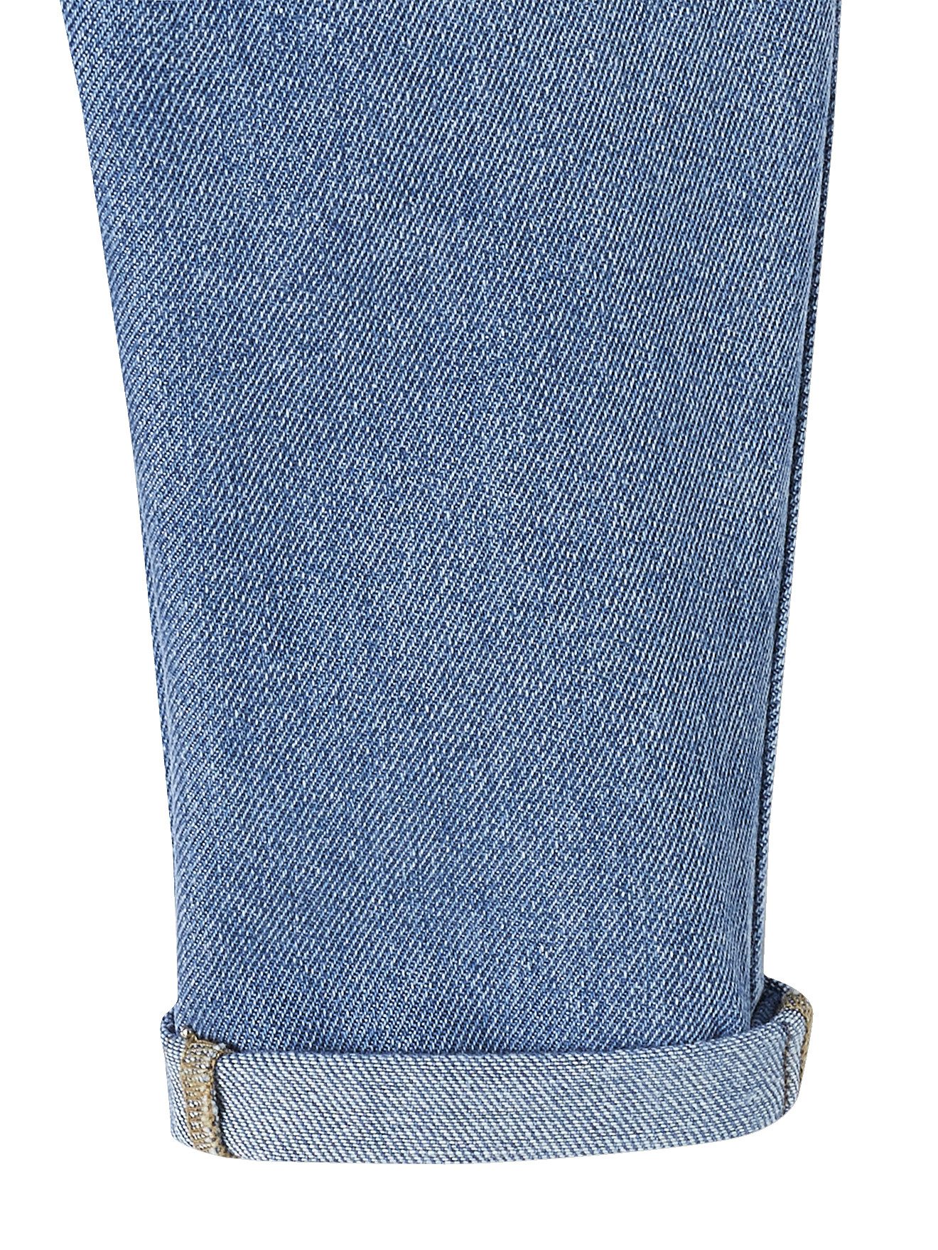 vertbaudet Regular-fit-Jeans Baby Jeans mit Dehnbund Dehnbund – Bild 3 von 5