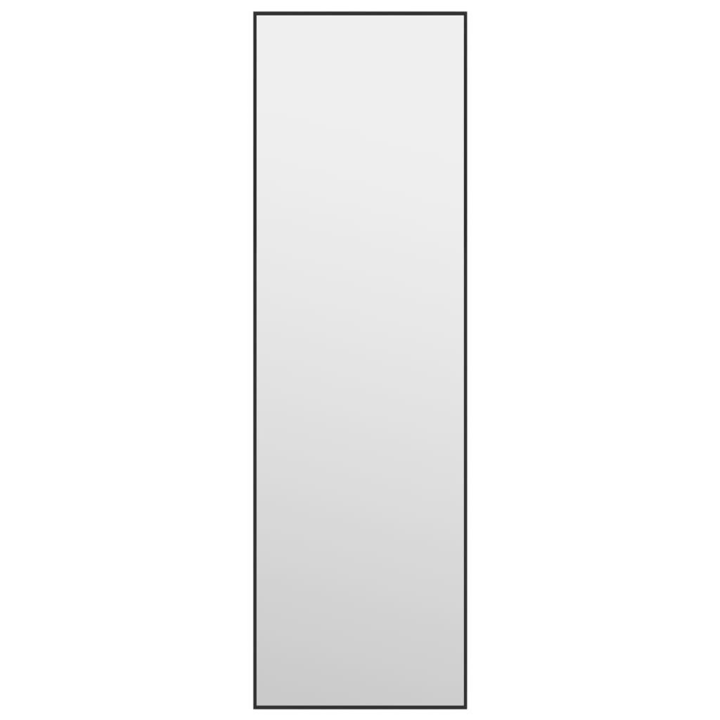 vidaXL Spiegel Türspiegel Schwarz 30x100 cm günstig online kaufen