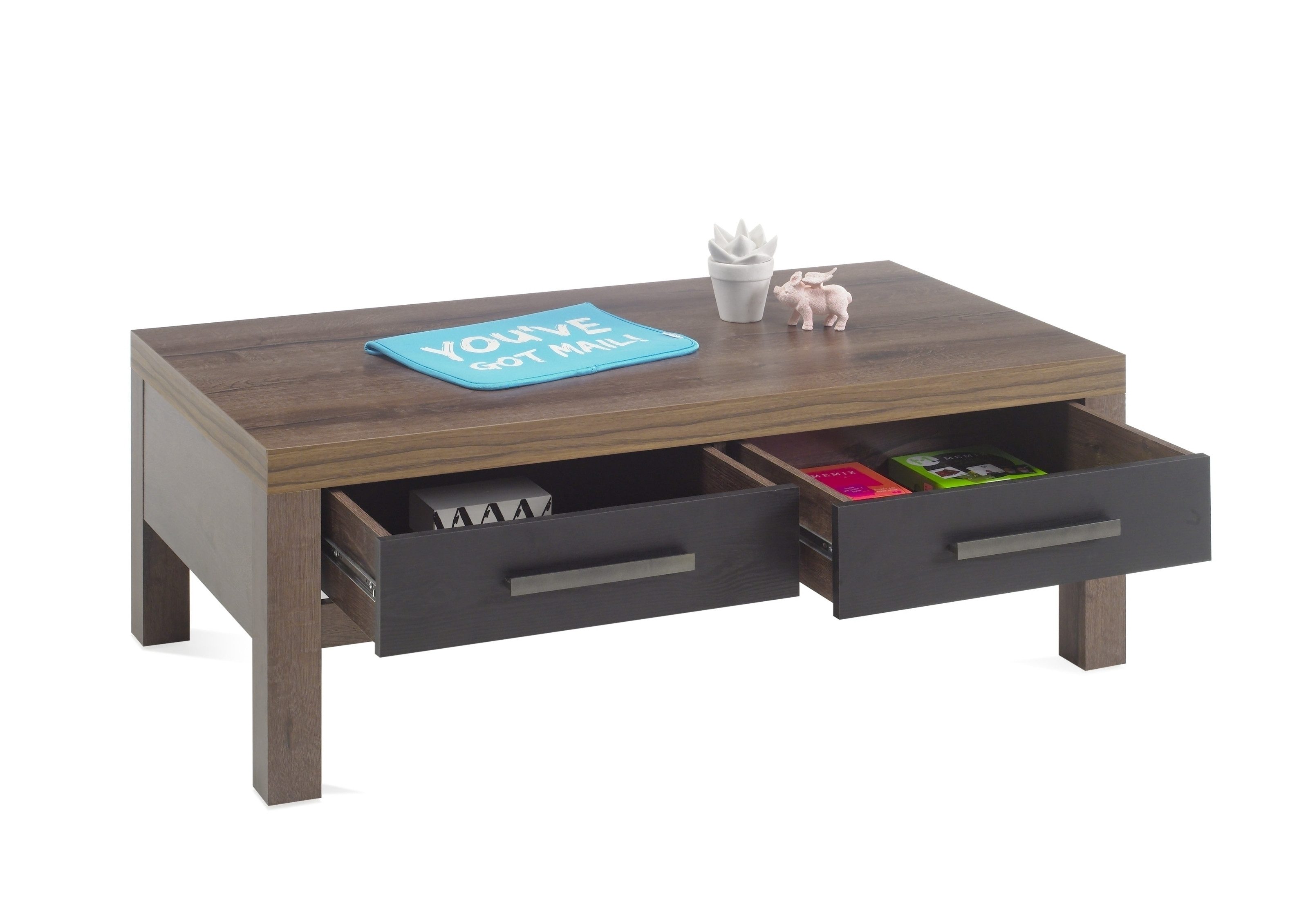 freiraum Couchtisch Balin 1, in Eiche canyon Dekor - 110x40x60cm (BxHxT)