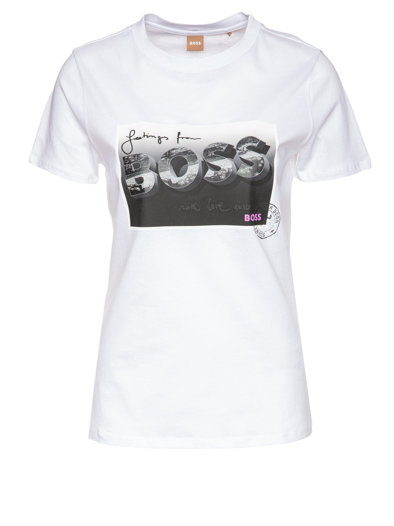BOSS ORANGE T-Shirt Elogo_postcard (1-tlg) | T-Shirts