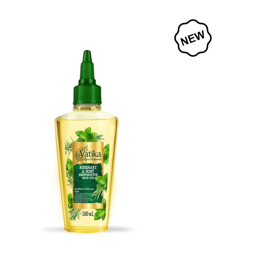 Haaröl Vatika Afro Naturals Rosemary Mint Hair Oil 100ml