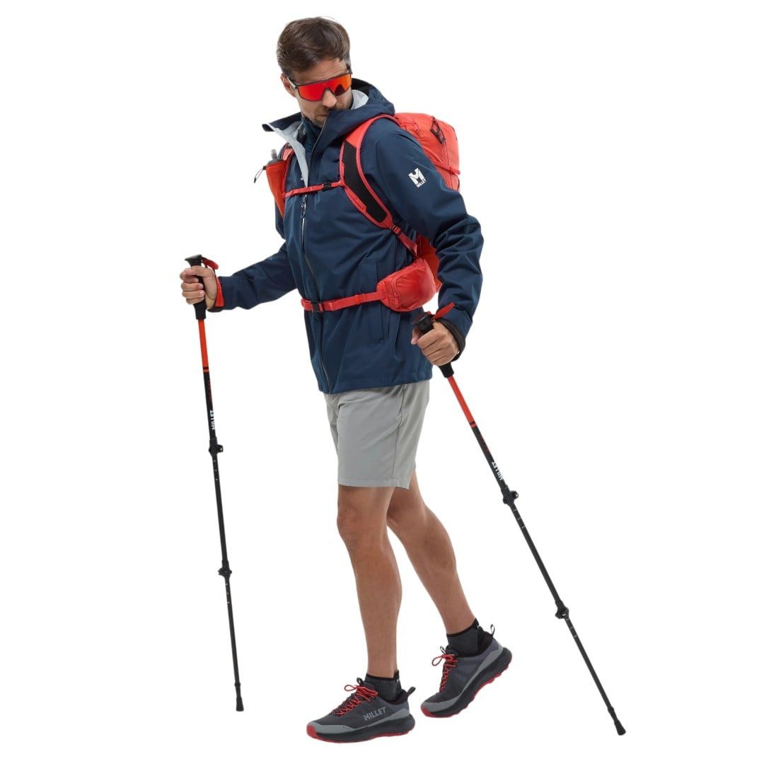 Millet Regenjacke Seneca 2.5 Lagen (wasserdicht, atmungsaktiv) saphirblau Herren