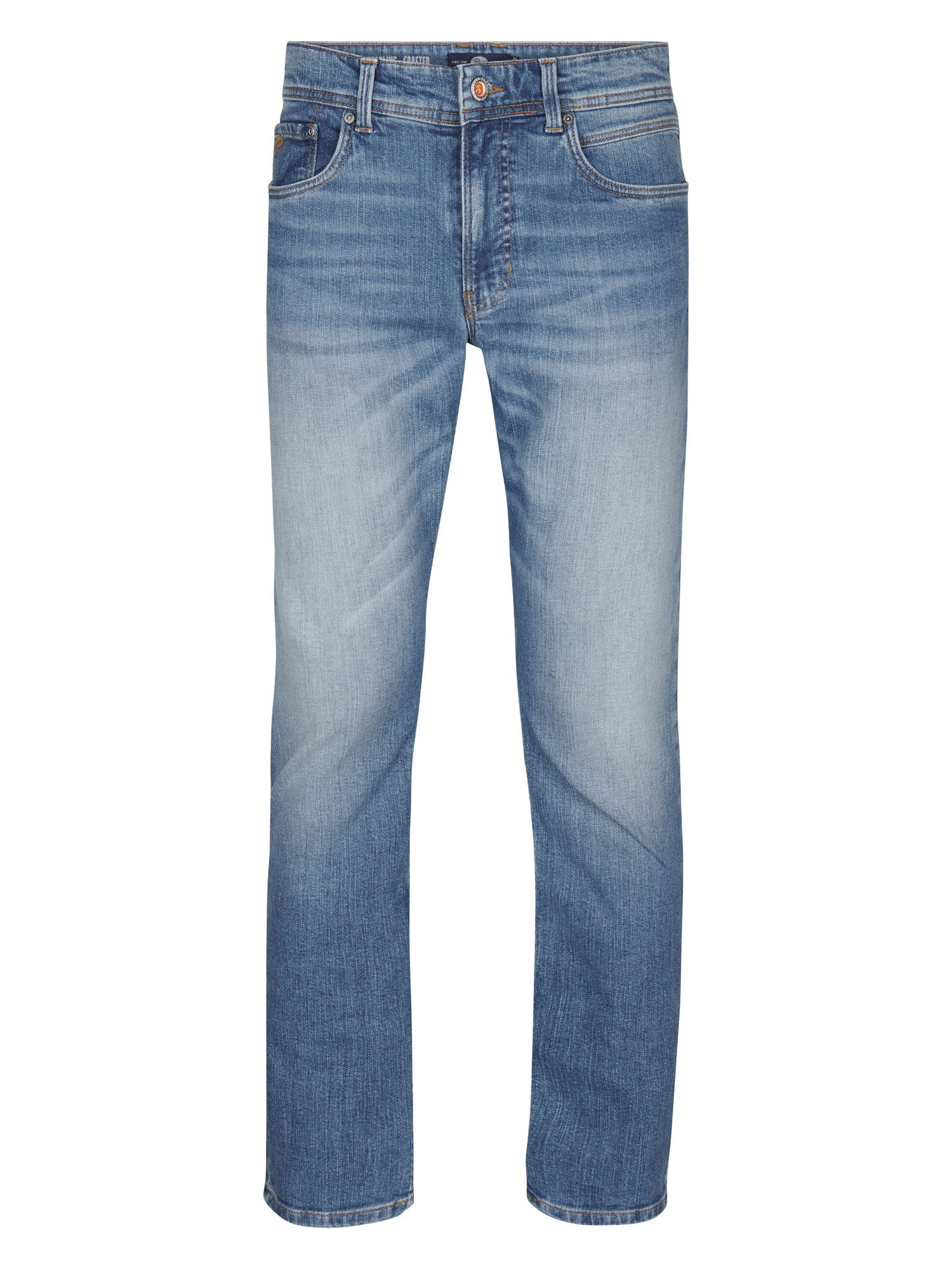 Straight-Jeans Men Denim Straight