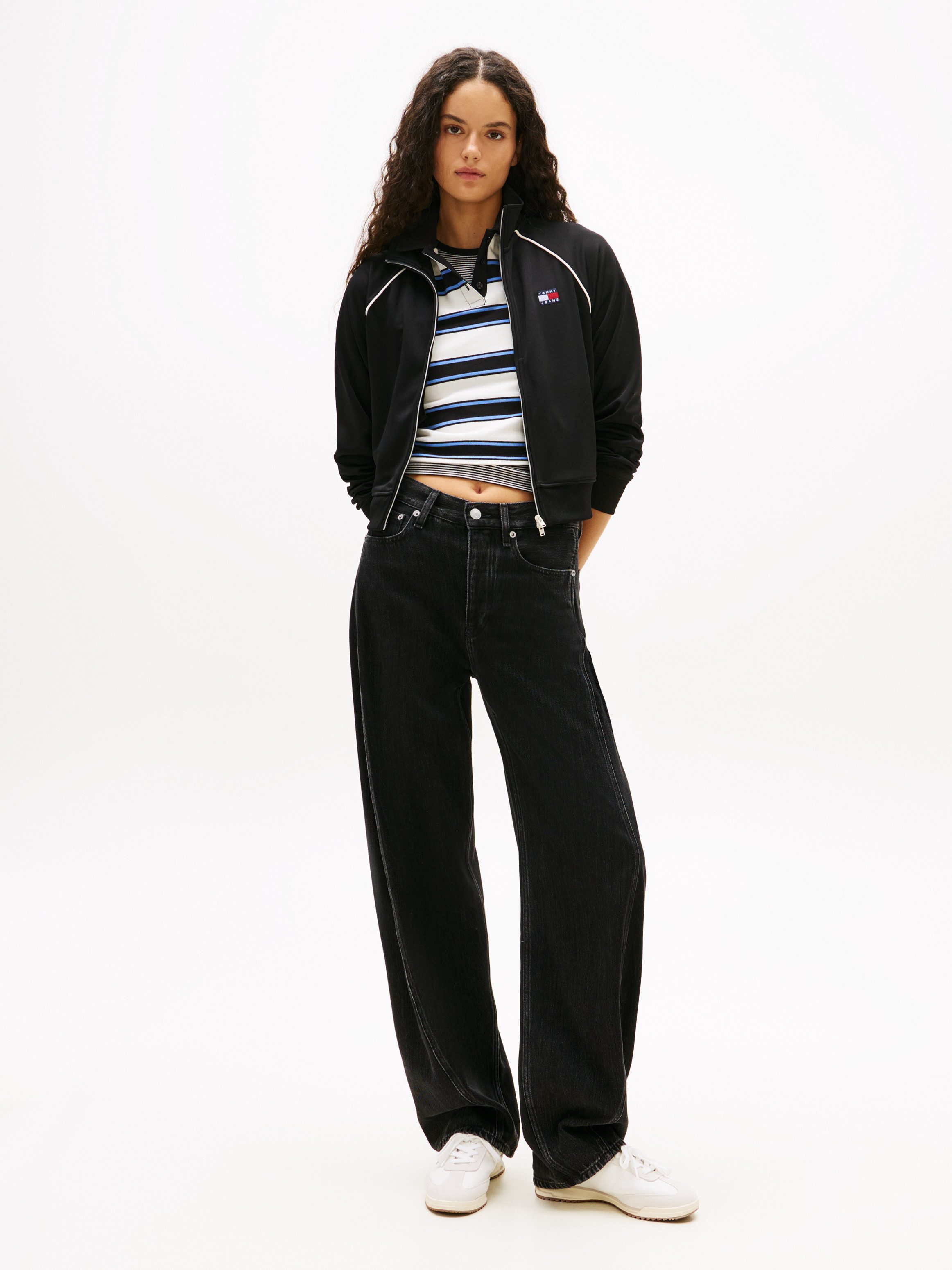 Tommy Jeans Yoga-Sweatjacke TJW BADGE TRACK JACKET EXT