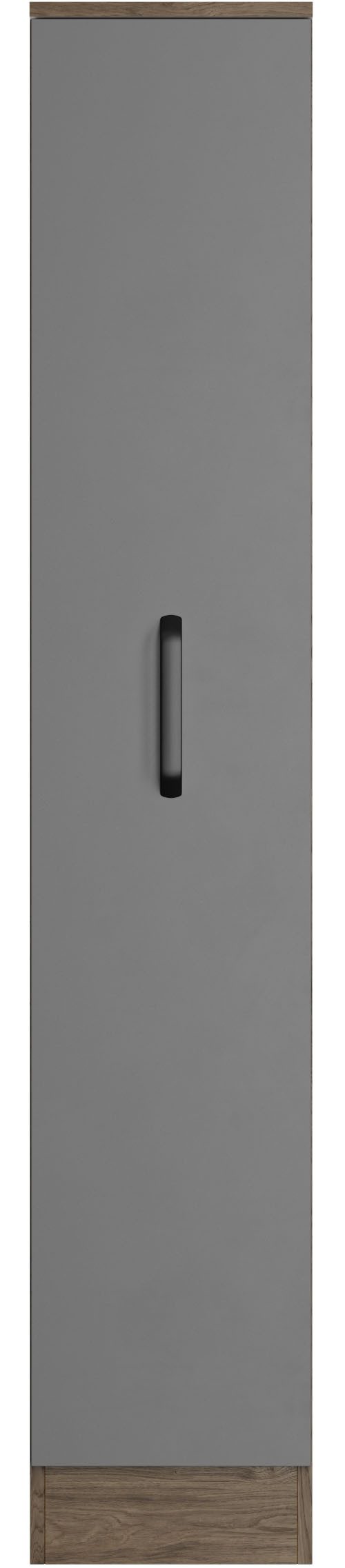 wiho Küchen Apothekerschrank Elba, Breite/Höhe: 30/165 cm mit 4 Ablagekörben