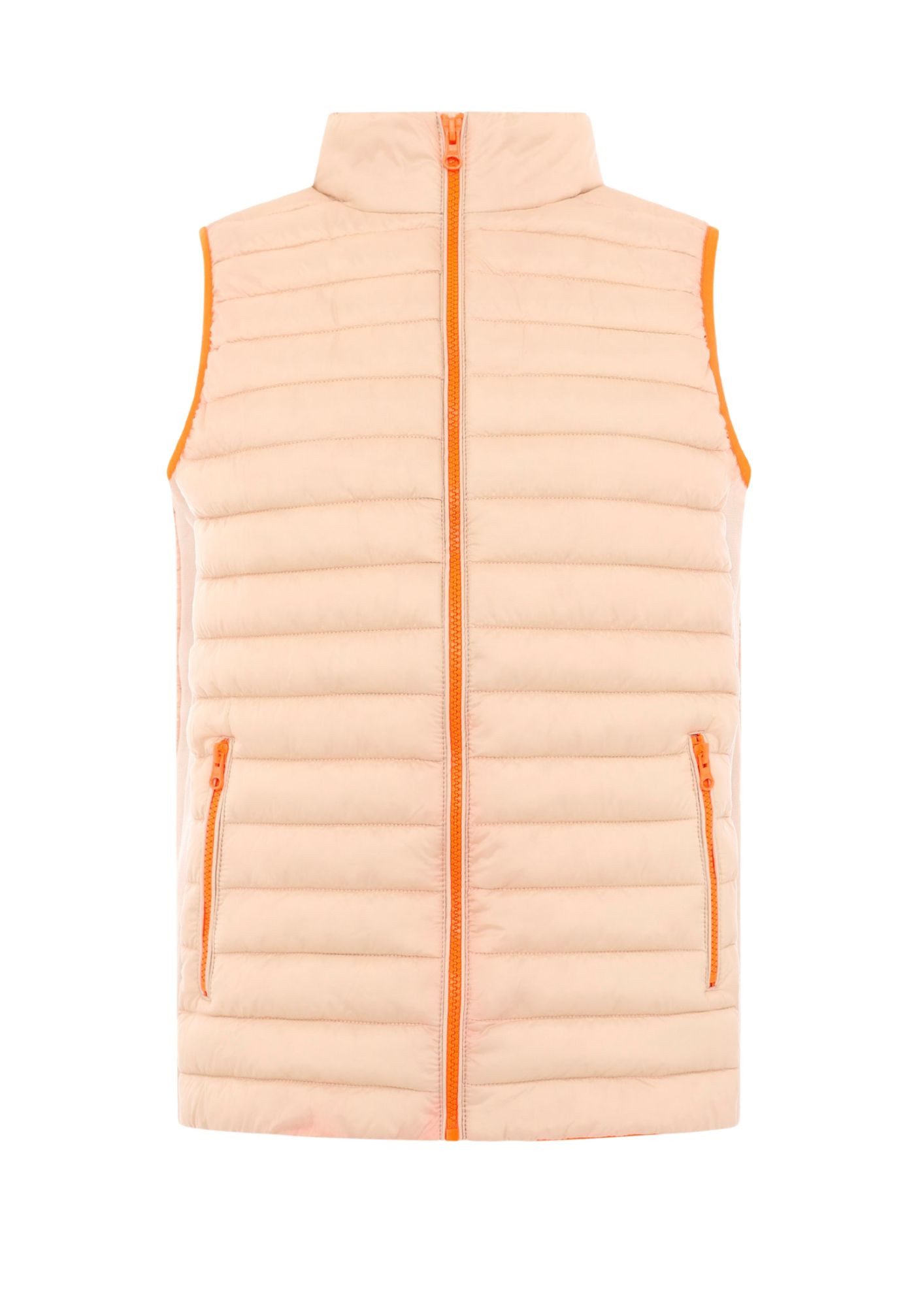 Zwillingsherz Steppweste Zwillingsherz Damen Steppweste mit farbigem Reißverschluß