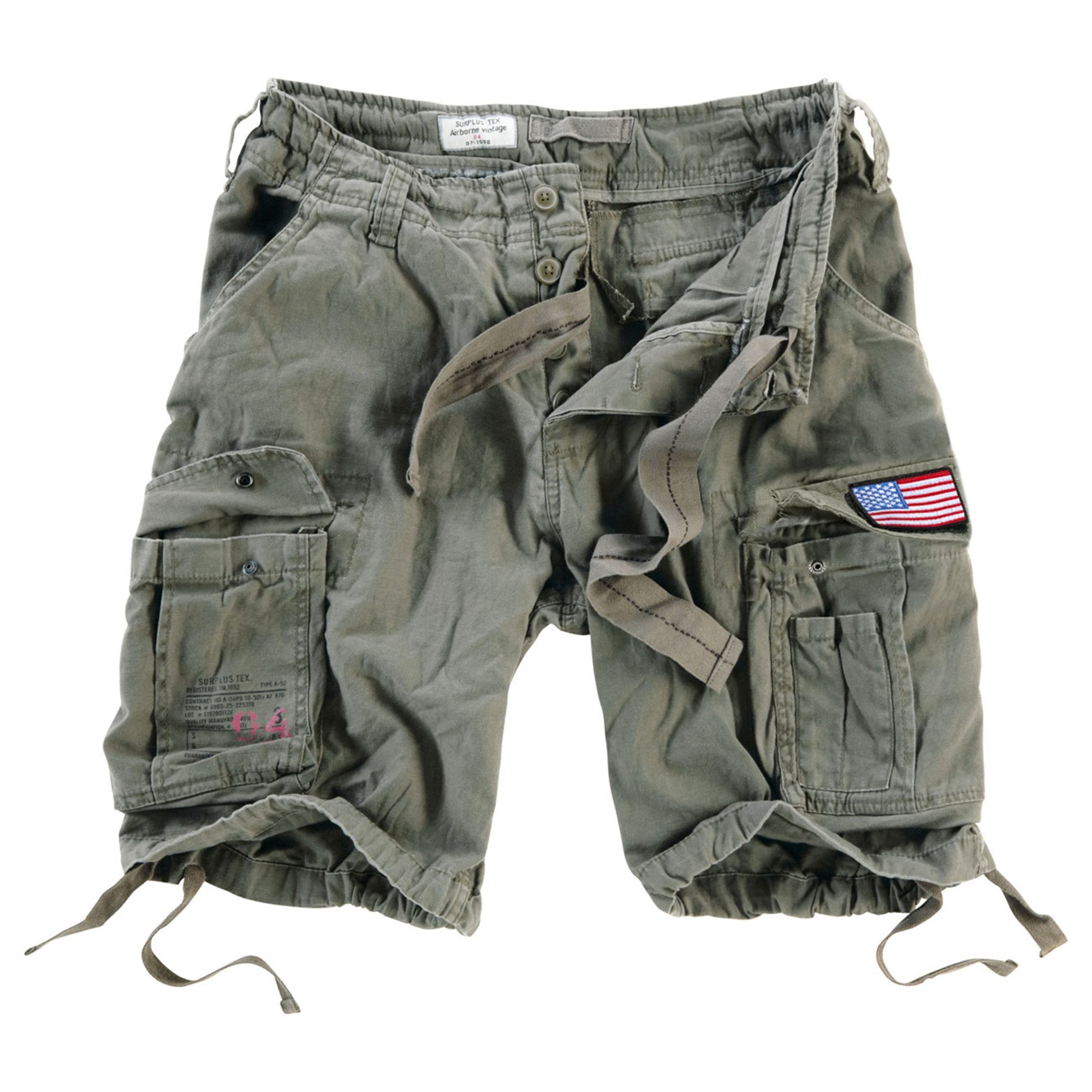 Trooper Cargoshorts Airborne Bermuda Baumwolle Sommer Shorts Kurze Hose Arm günstig online kaufen