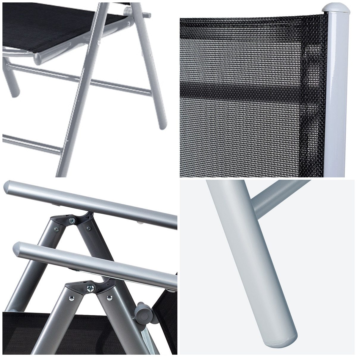 Casaria Garten-Essgruppe Bern, (7-tlg), Aluminium 5mm günstig online kaufen