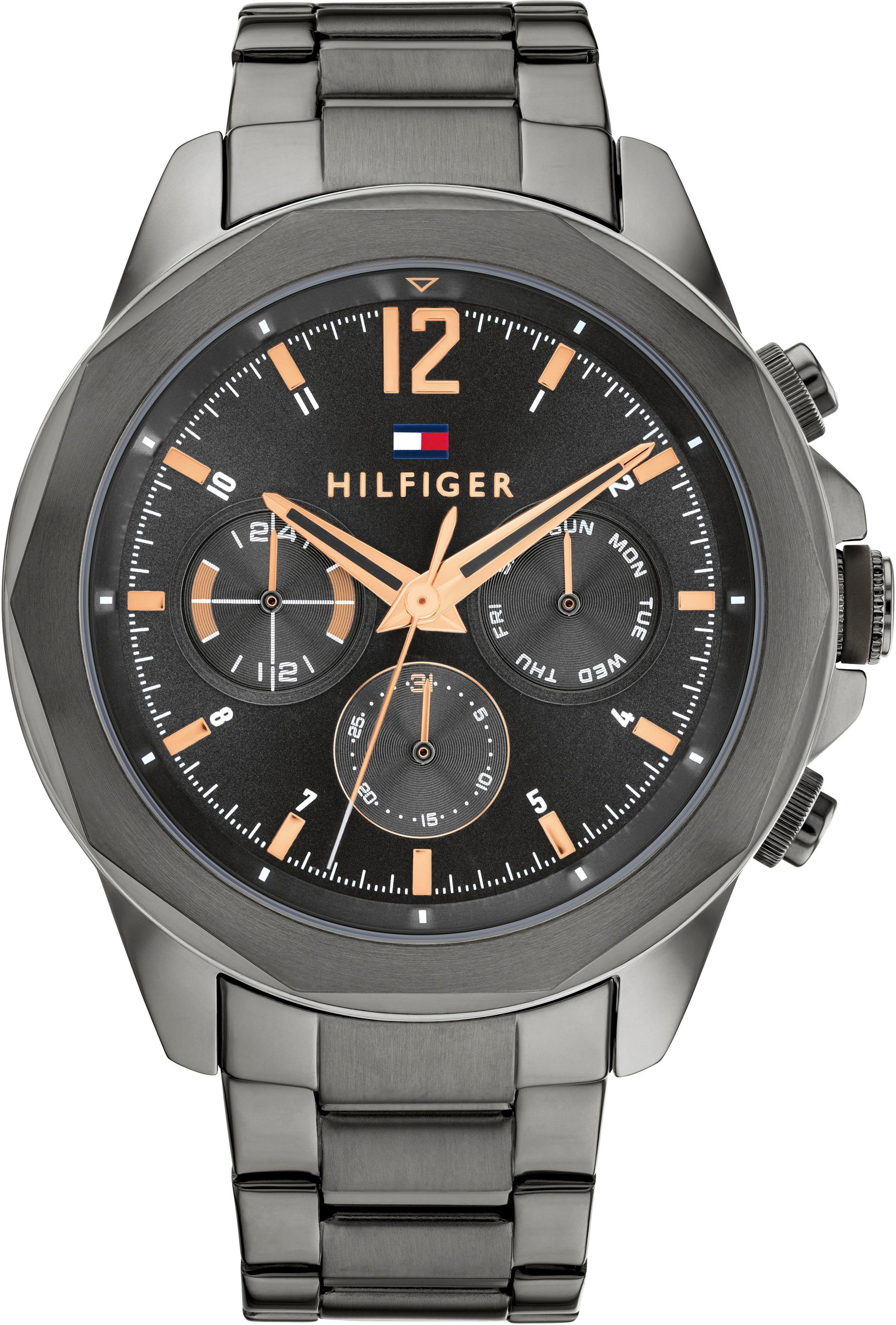 Tommy Hilfiger Multifunktionsuhr SPORT 1792061, Quarzuhr, Armbanduhr, Herre günstig online kaufen