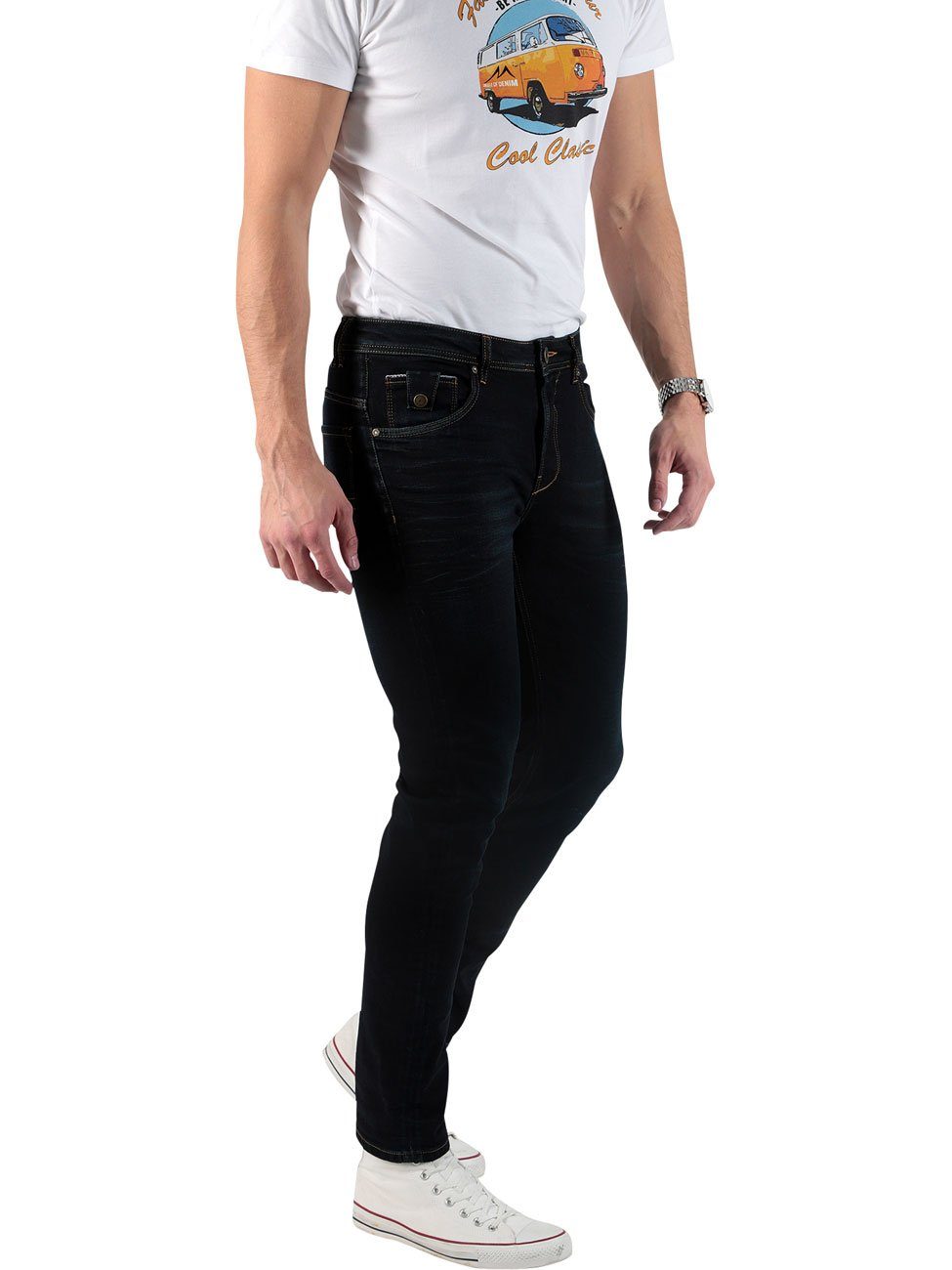 Ricardo Jeanshose Straight-Jeans mit of Denim Miracle Stretch
