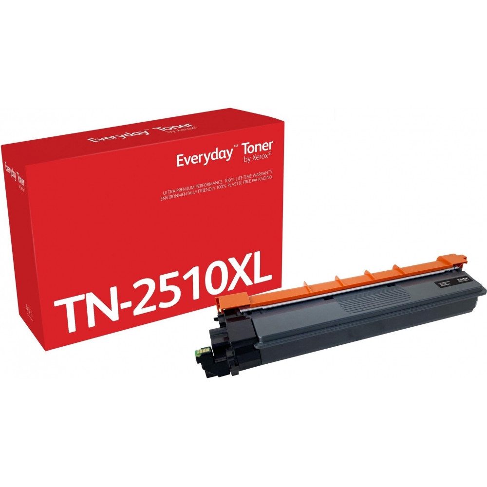 Xerox Tonerpatrone 006R04870 Alternativtoner für TN-2510XL Drucker Schwarz