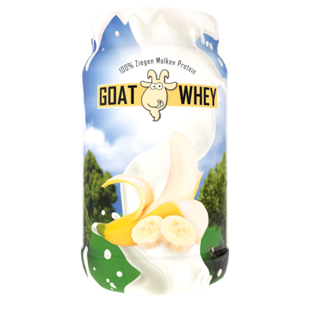 LSP GOAT WHEY (600g), Banane, Proteinpulver, Eiweiß Pulver, 1 er Einzeln à 1,00 St., Laktosefrei, Leicht verdaulich, Ohne künstliche Zusätze
