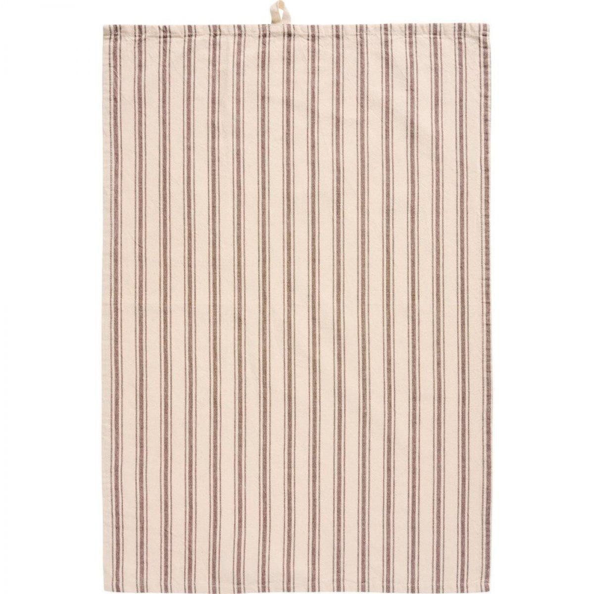 Ib Laursen Geschirrtuch Ib Laursen Geschirrtuch Erling Streifen Braun (50x7 günstig online kaufen