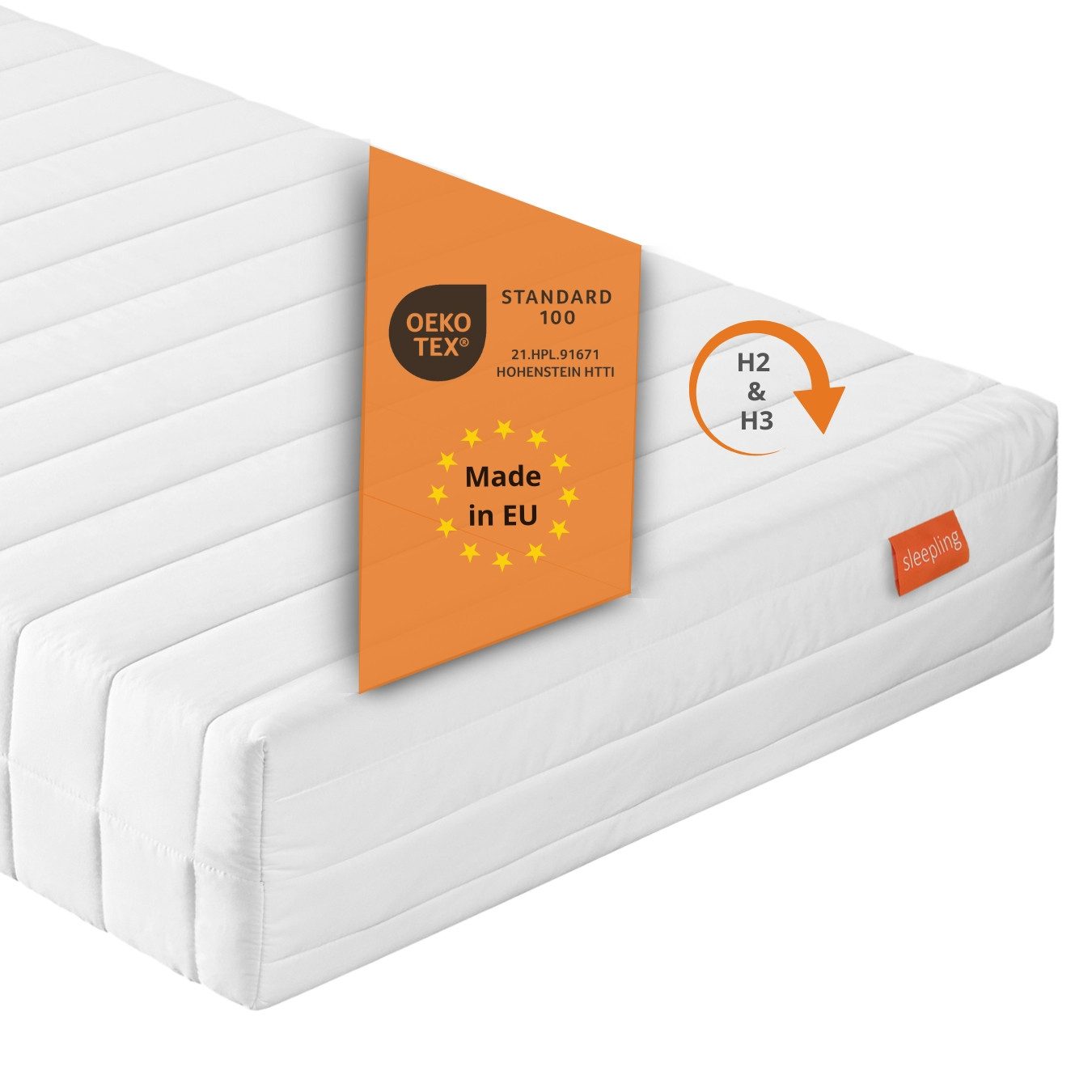 Kaltschaummatratze Basic 30, sleepling, 21 cm günstig online kaufen
