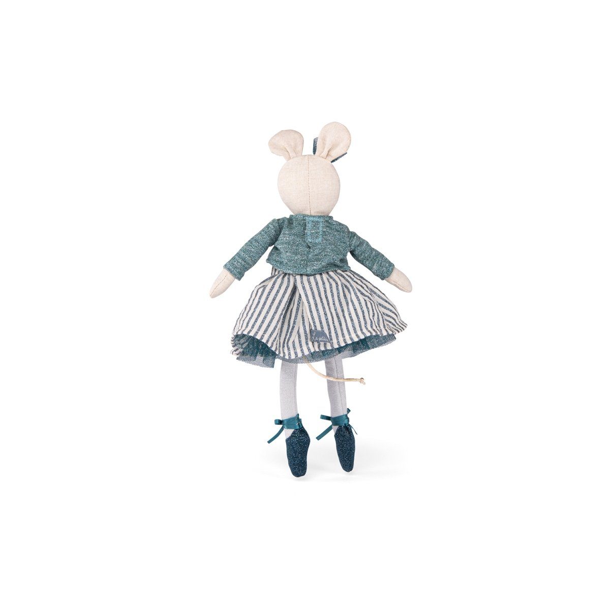 Moulin Roty Stoffpuppe Spielpuppe Maus Charlotte 30cm Ballerina Stofftier Glitzer