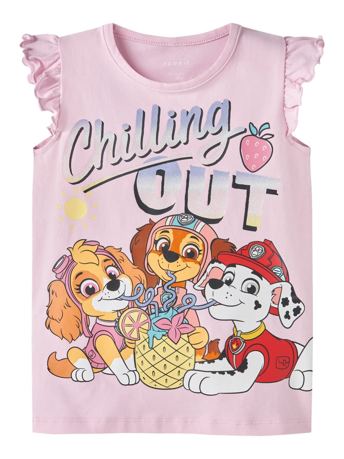Name It Print-Shirt Nmfmaria Paw Capsl Top Box Cplg
