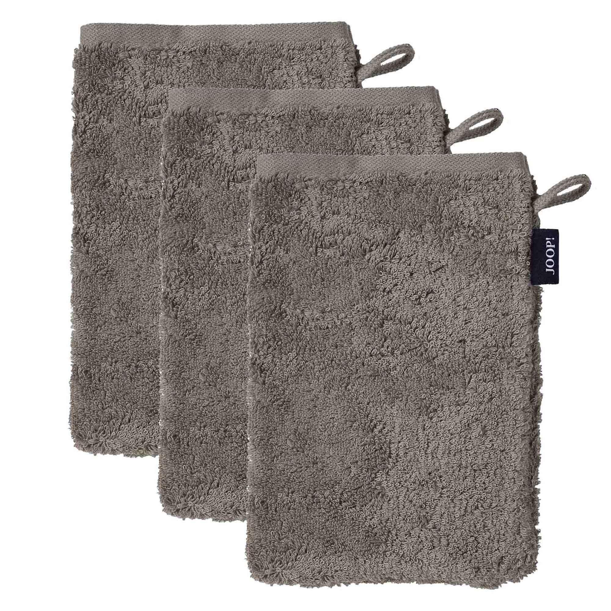 JOOP! Waschlappen Unisex Waschlappen 3er Pack Baumwolle Doubleface, Frottier (Packung, 3-St)