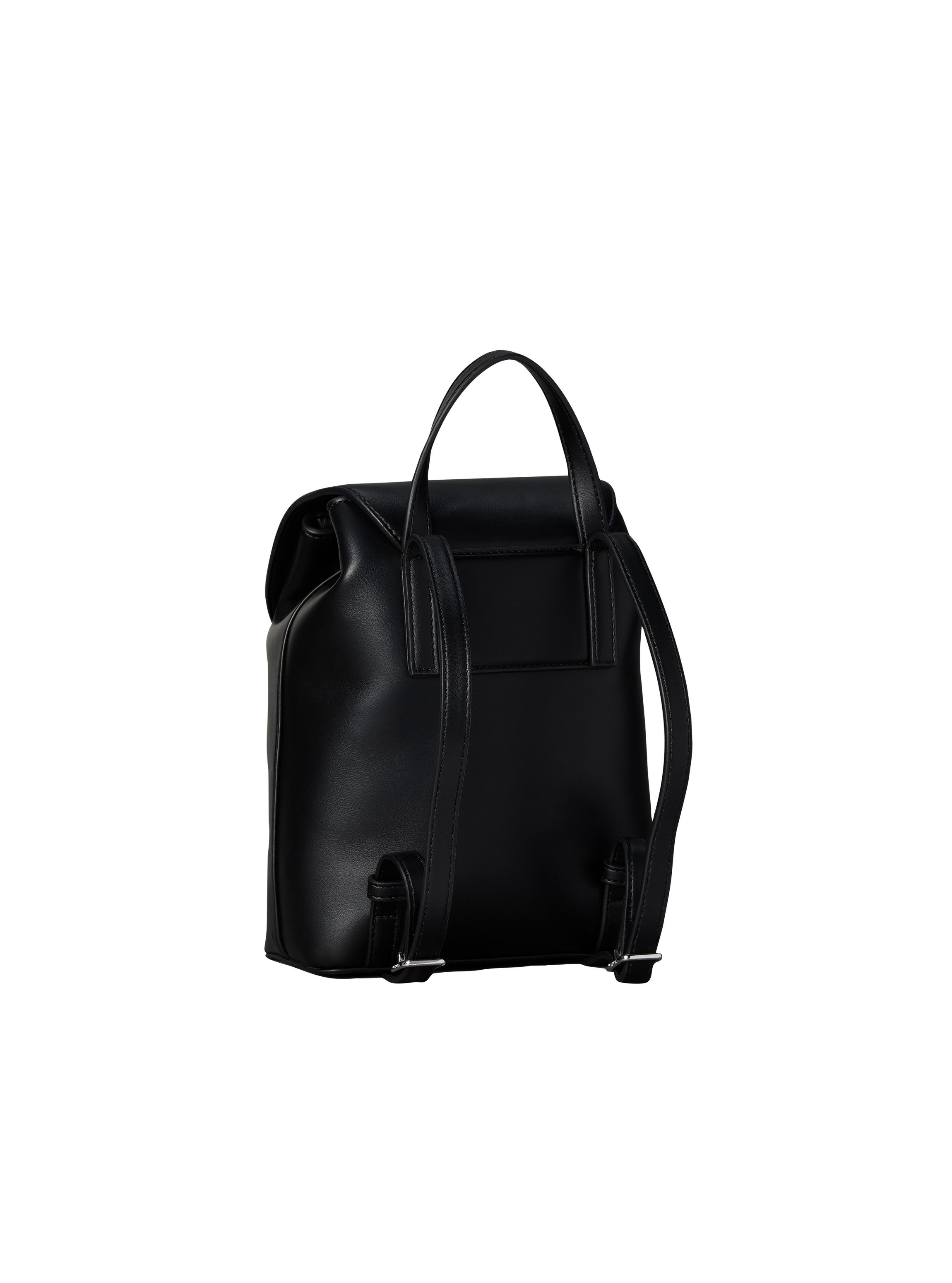 Calvin Klein Cityrucksack BOLD CK FLAP MINI BACKPACK, Mini Rucksack, Kordelzug, Freizeitrucksack mit CK-Logo